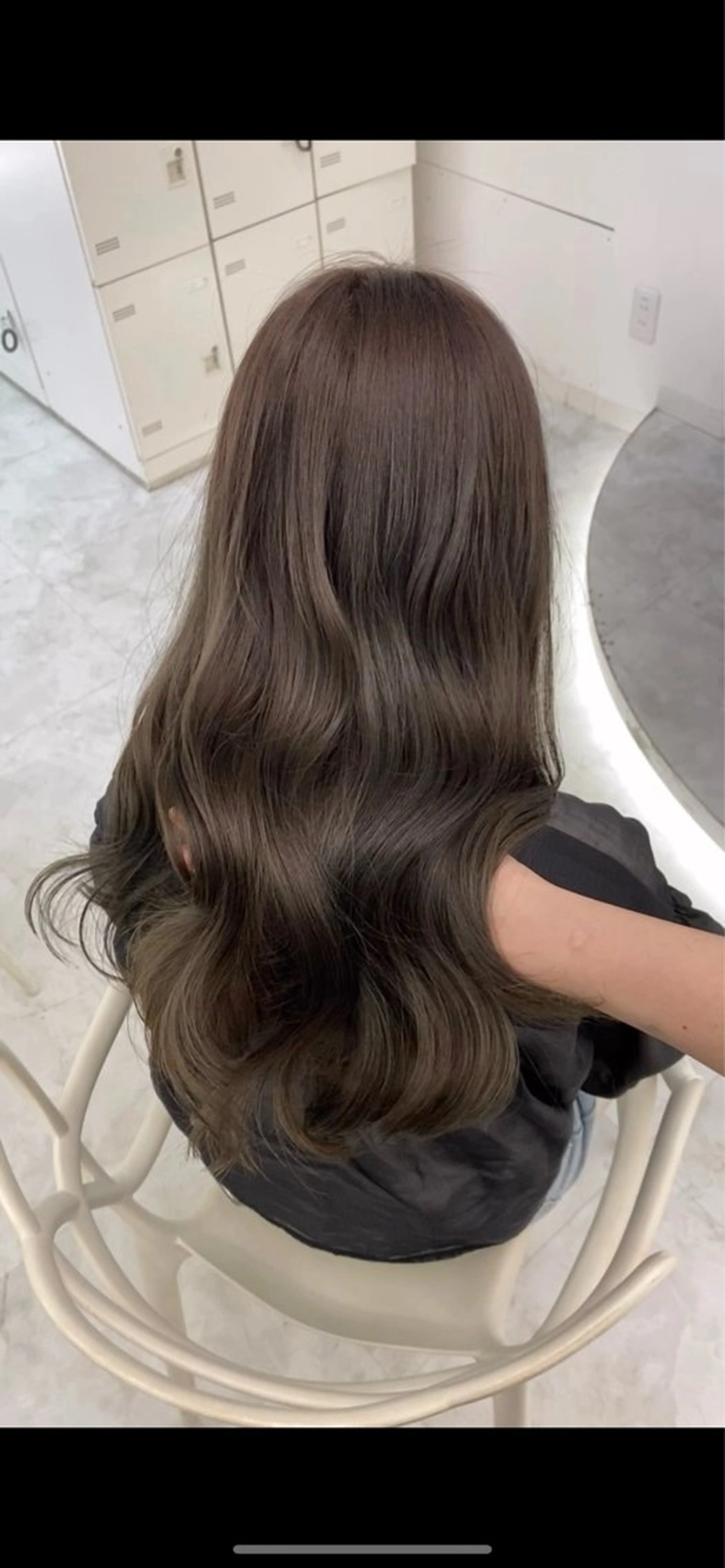 カラー ヘアカラー 🤍透明感グレージュ オリーブ🤍RINのヘアスタイル
