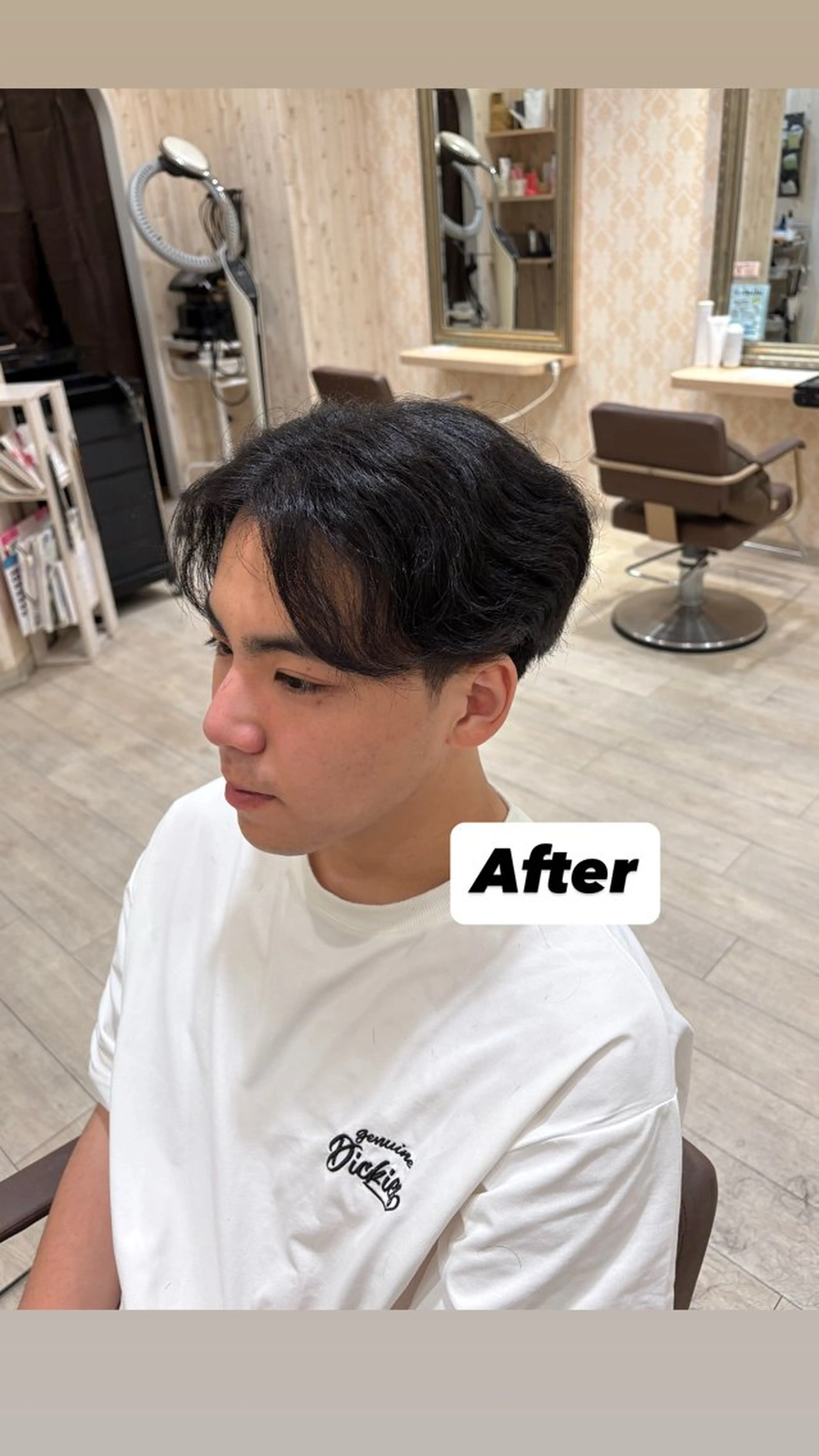 メンズ メンズ0円モデル✂️ 🎀藤村音寧🎀のヘアスタイル