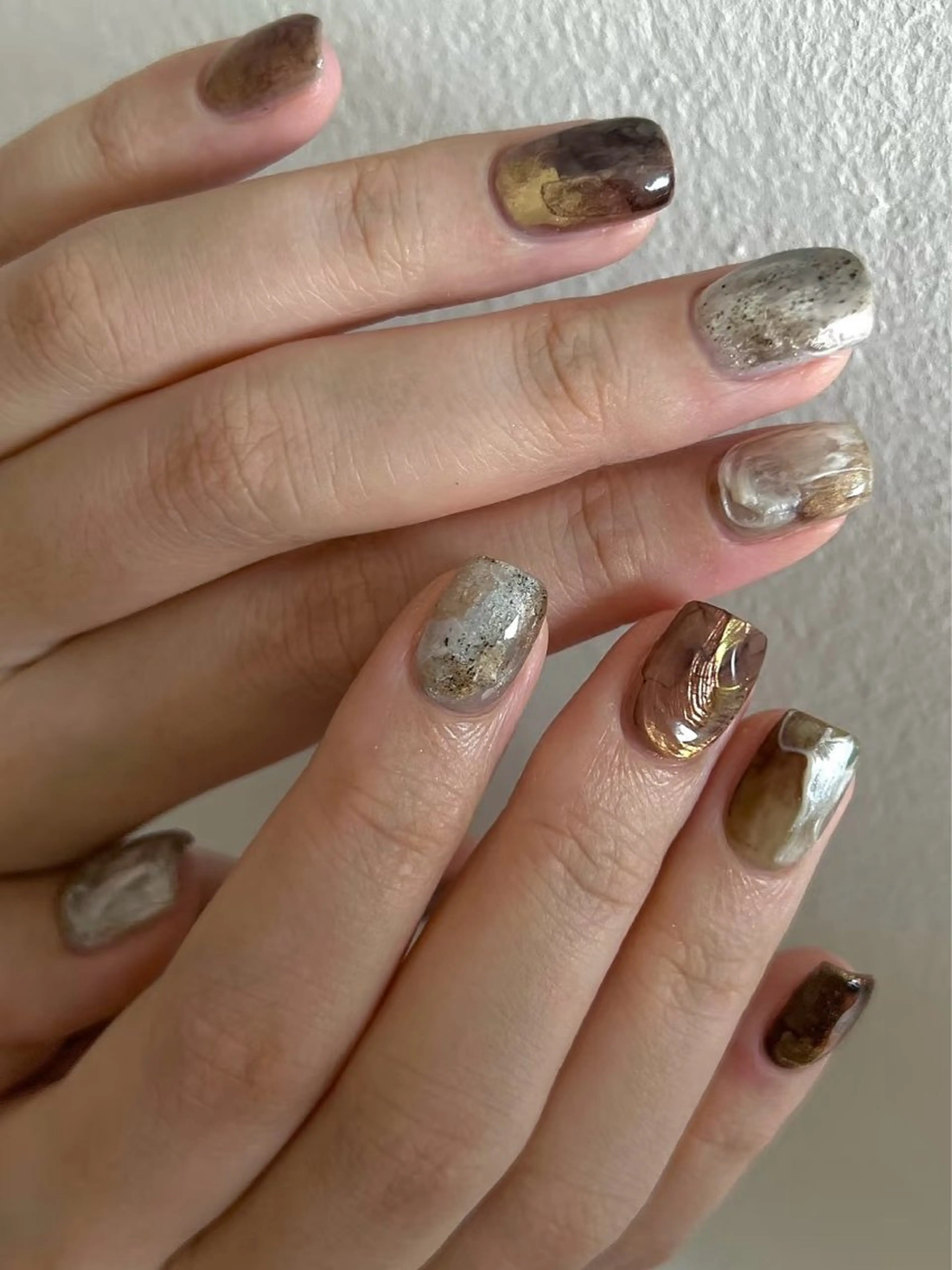 ネイル ニュアンスネイル ネイリスト ミクのネイルデザイン