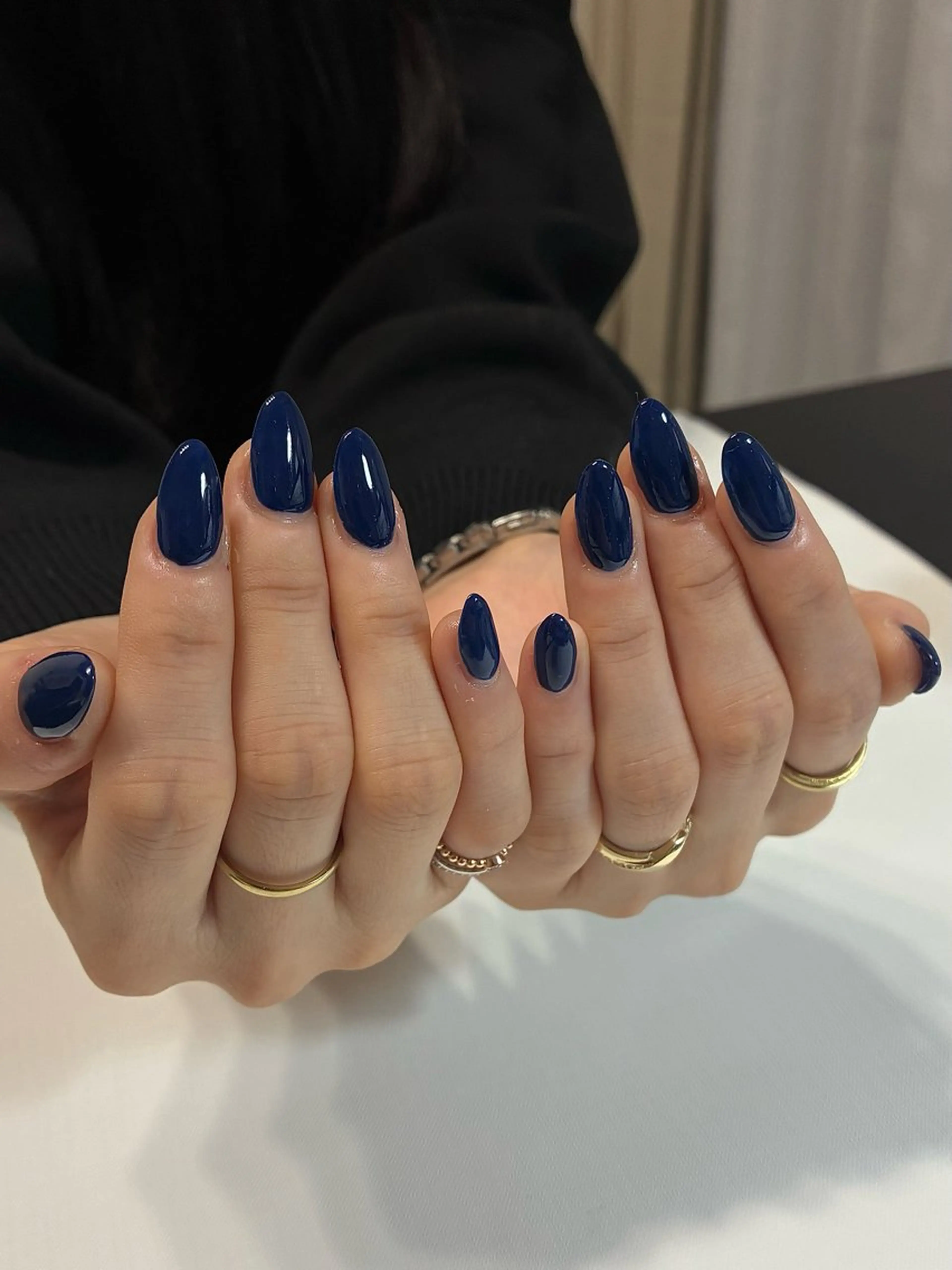 ネイル 長さ出し ハンドネイル nail salon Lipine 新守山のネイルデザイン