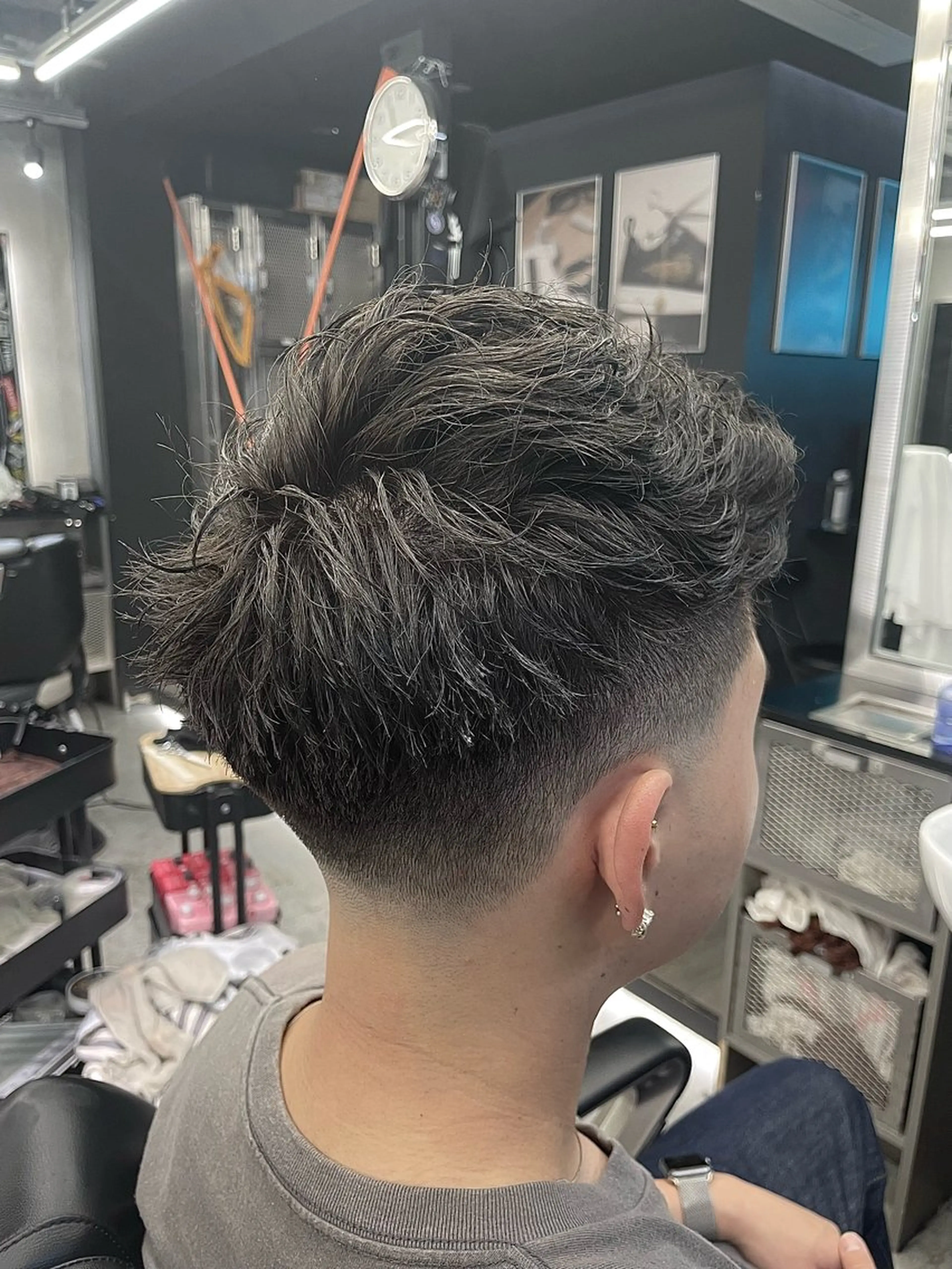 ショート ヘアアレンジ メンズ フェードカット 似合わせカット特化/ 💈ミナ💈のヘアスタイル