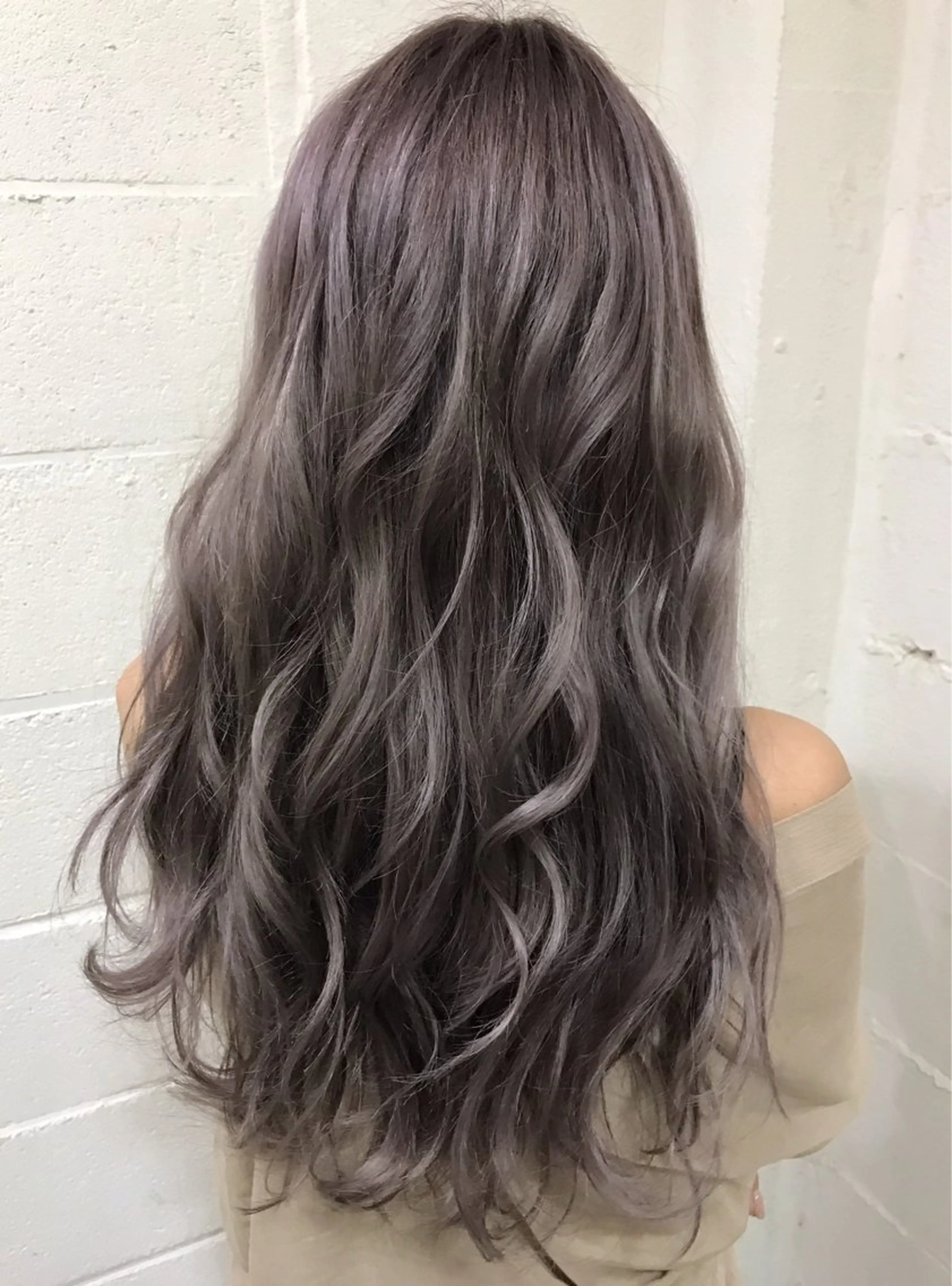 ロング カラー ヘアセット ‼️最新ハネエクステ 原宿のヘアスタイル
