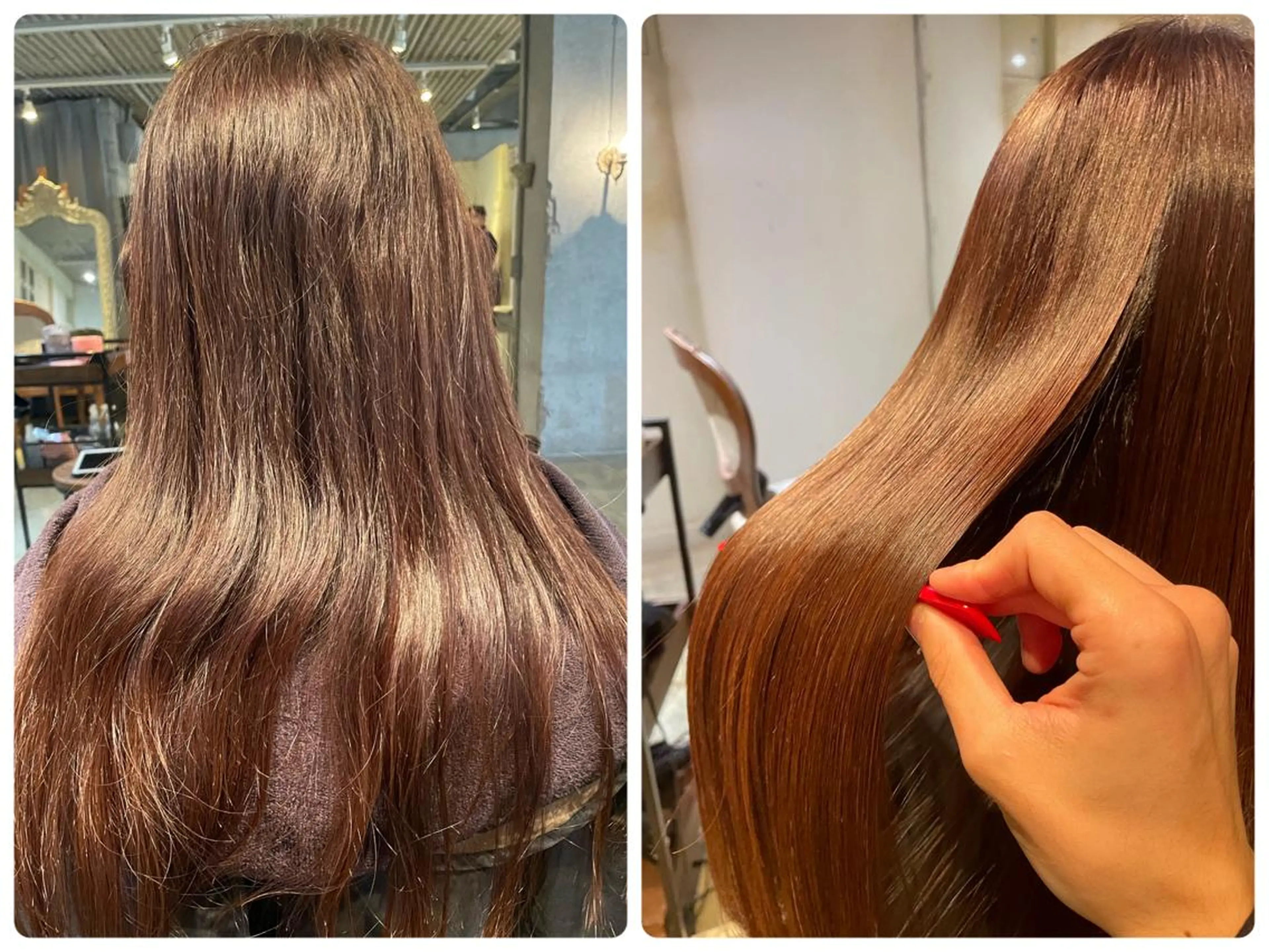 ロング 脇 文太のヘアスタイル