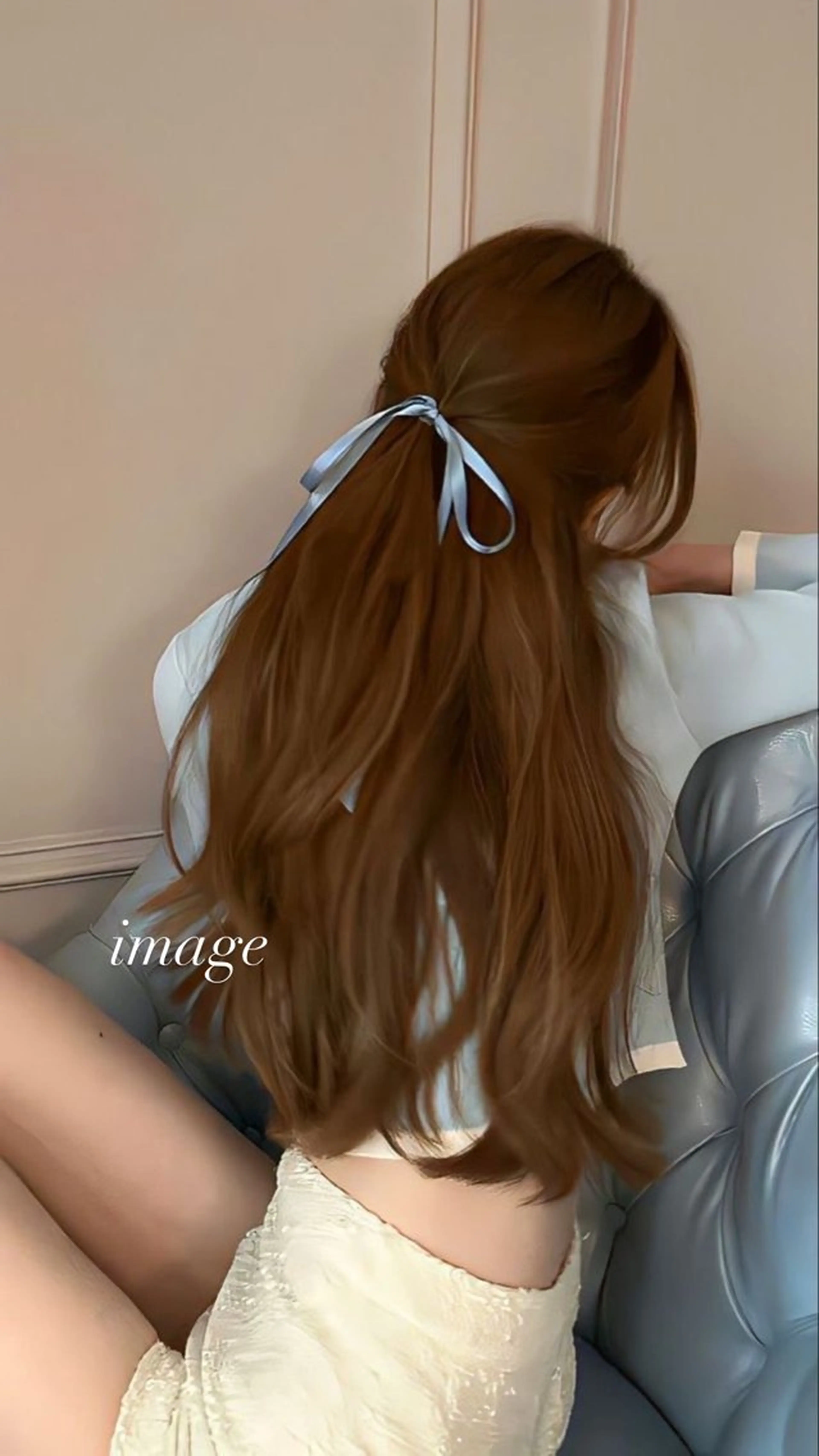 ロング ParveMix 佐々木梨紗🤍のヘアスタイル