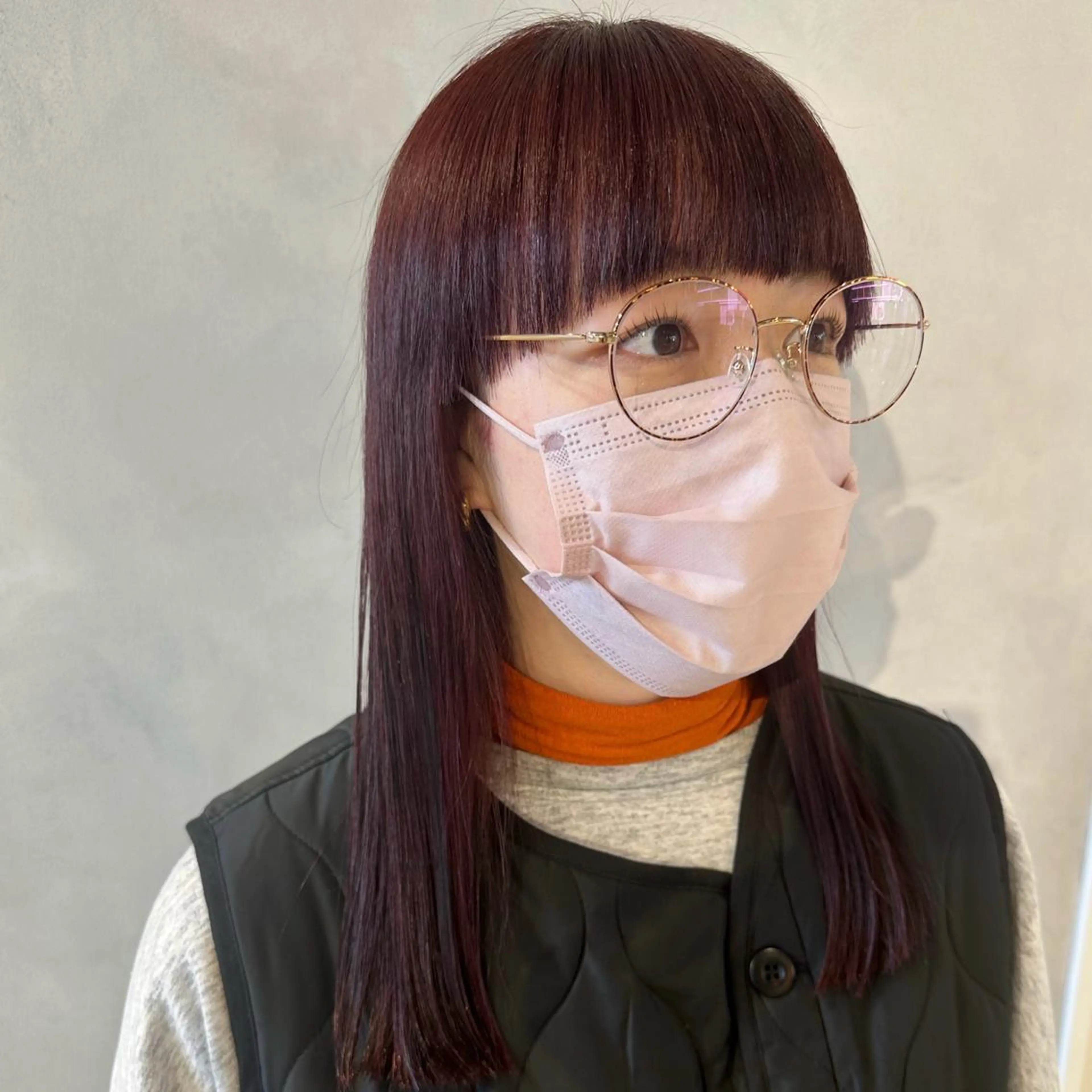 ミディアム カラー カット ヘアカラー トリートメント デザインカラー/パー マ🦖外岡咲希🦖のヘアスタイル