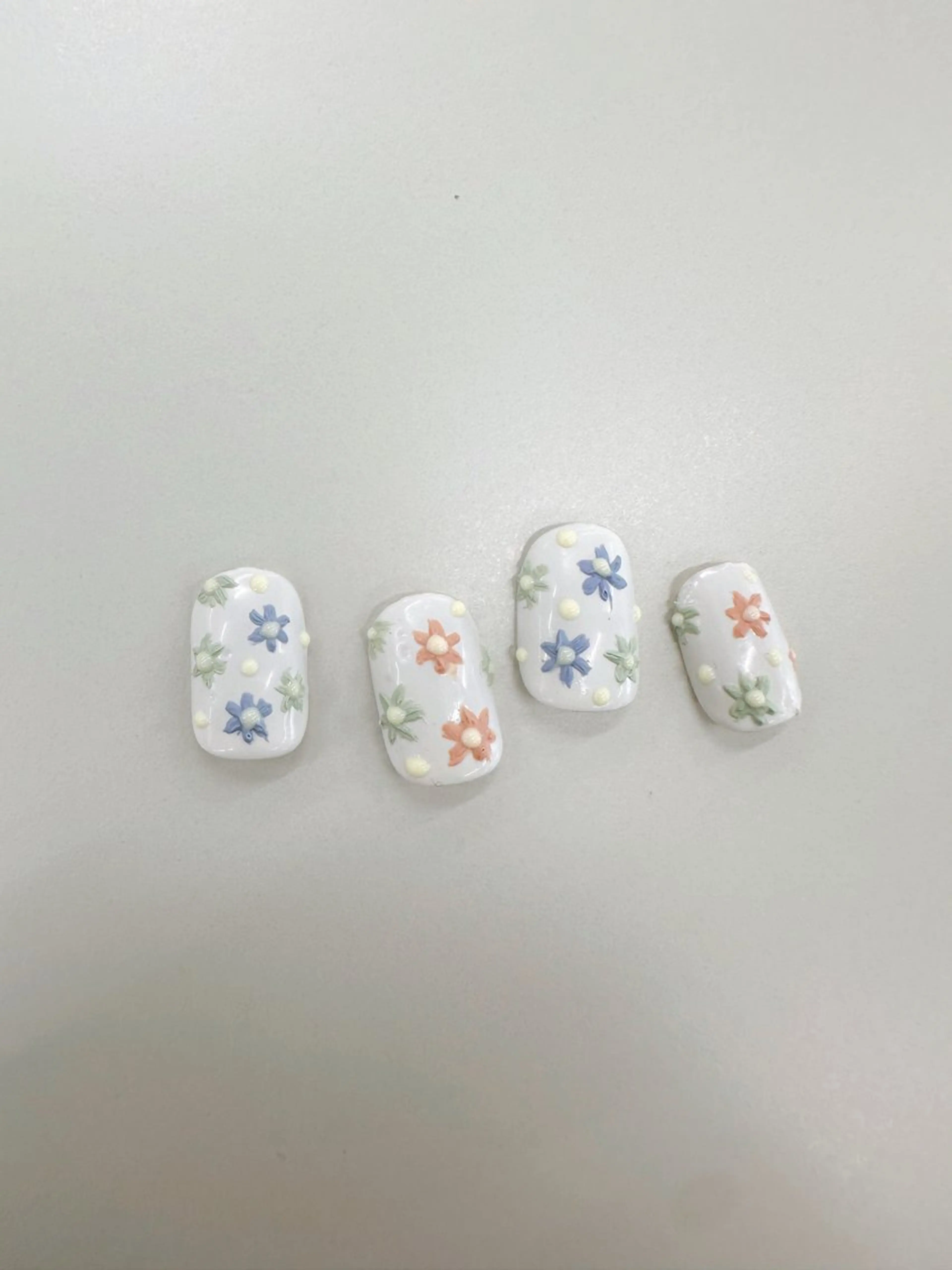 ネイル 春ネイル ハンドネイル NOAHL所属・asuka🍋 ネイルモデル募集中のネイルデザイン