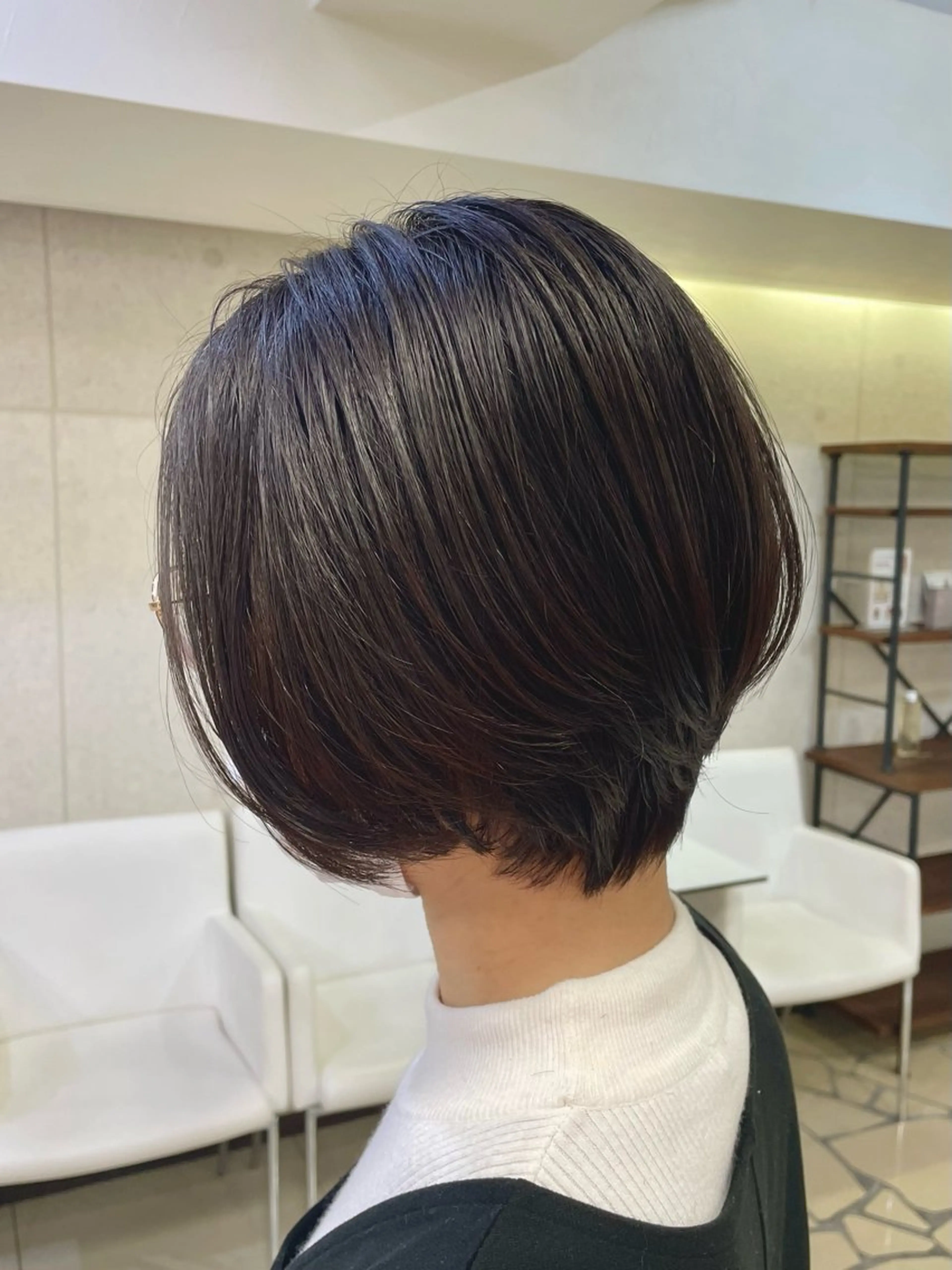 ショート ショートヘア カット ヘッドスパ 簡単スタイリングヘア 💫ﾖｺﾊｼのヘアスタイル