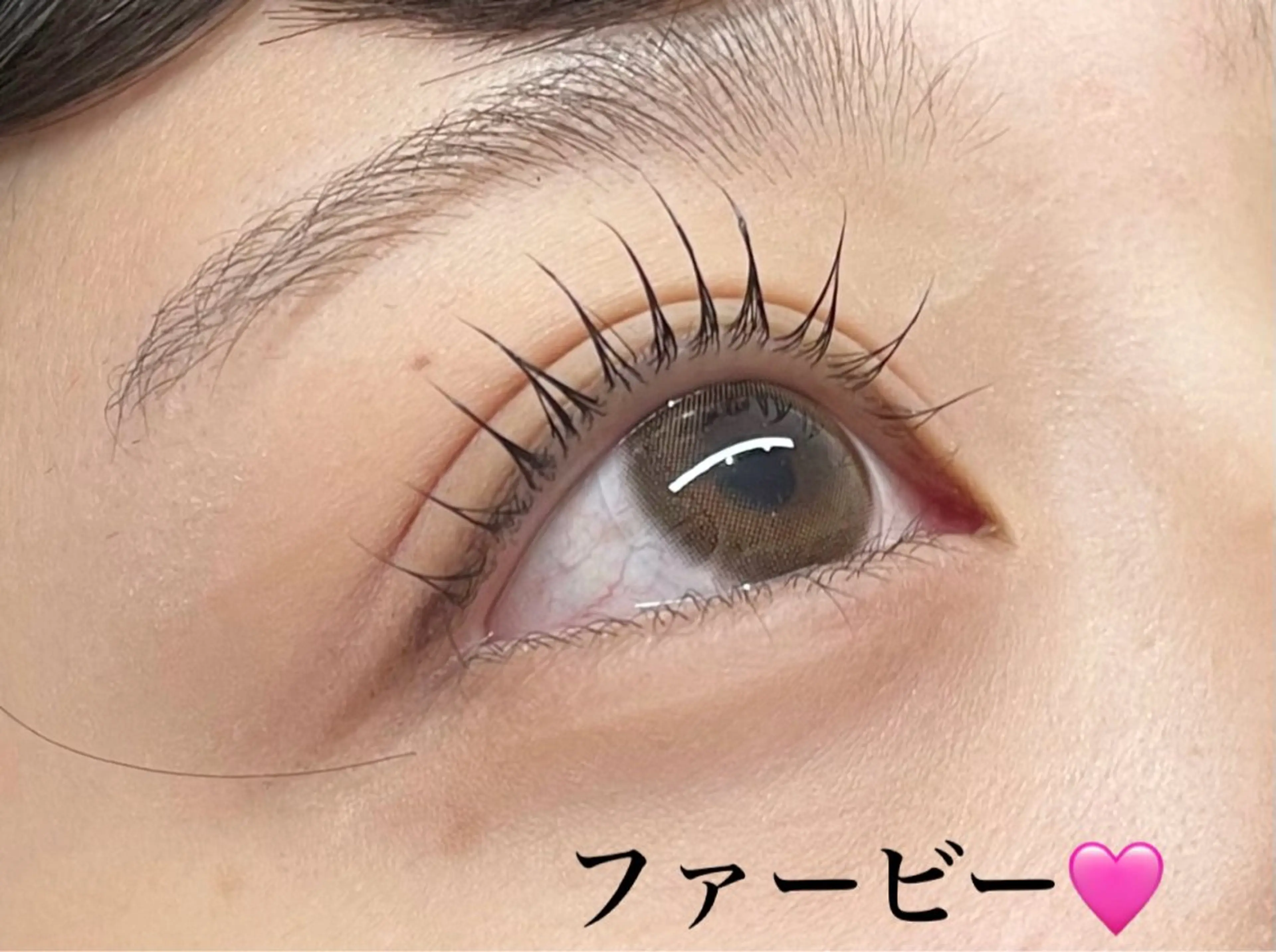 マツエク・マツパ 一重×まつ毛パーマ mana .のマツエク・マツパデザイン