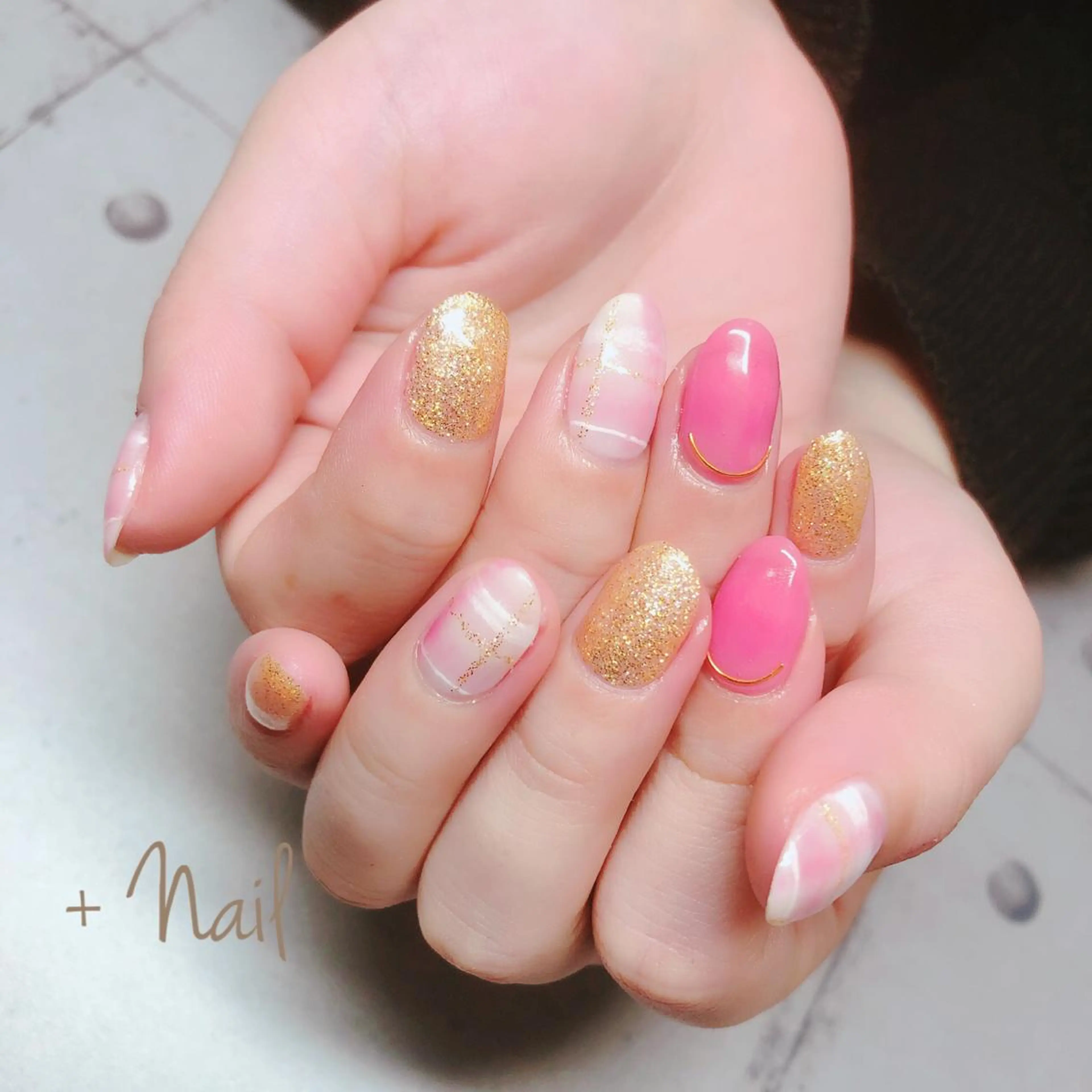 ネイル Aim* 深爪・自爪育成専門店のネイルデザイン