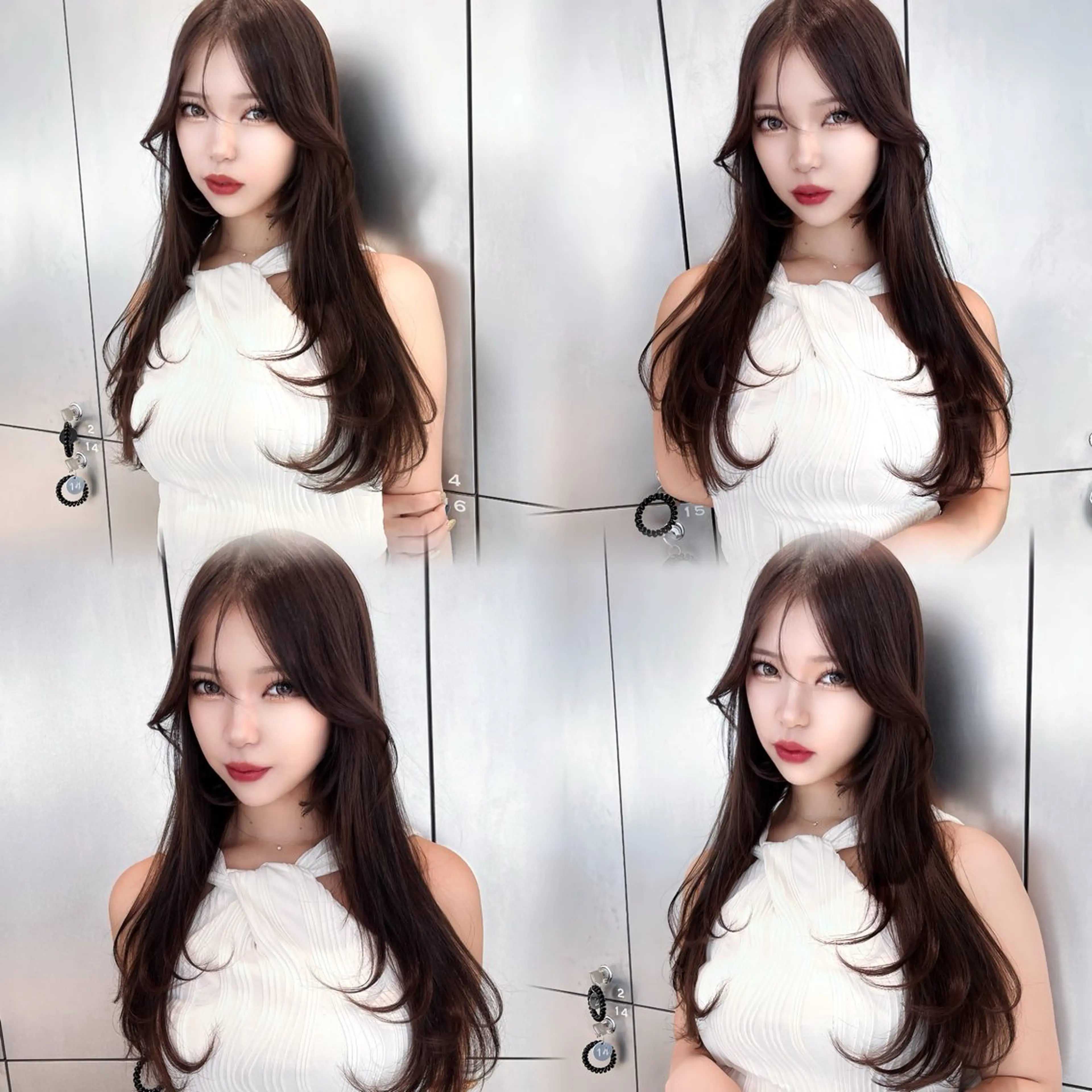 ロング カラー ヘアアレンジ 韓国レイヤー/ボブ 髪質改善/TAKAのヘアスタイル