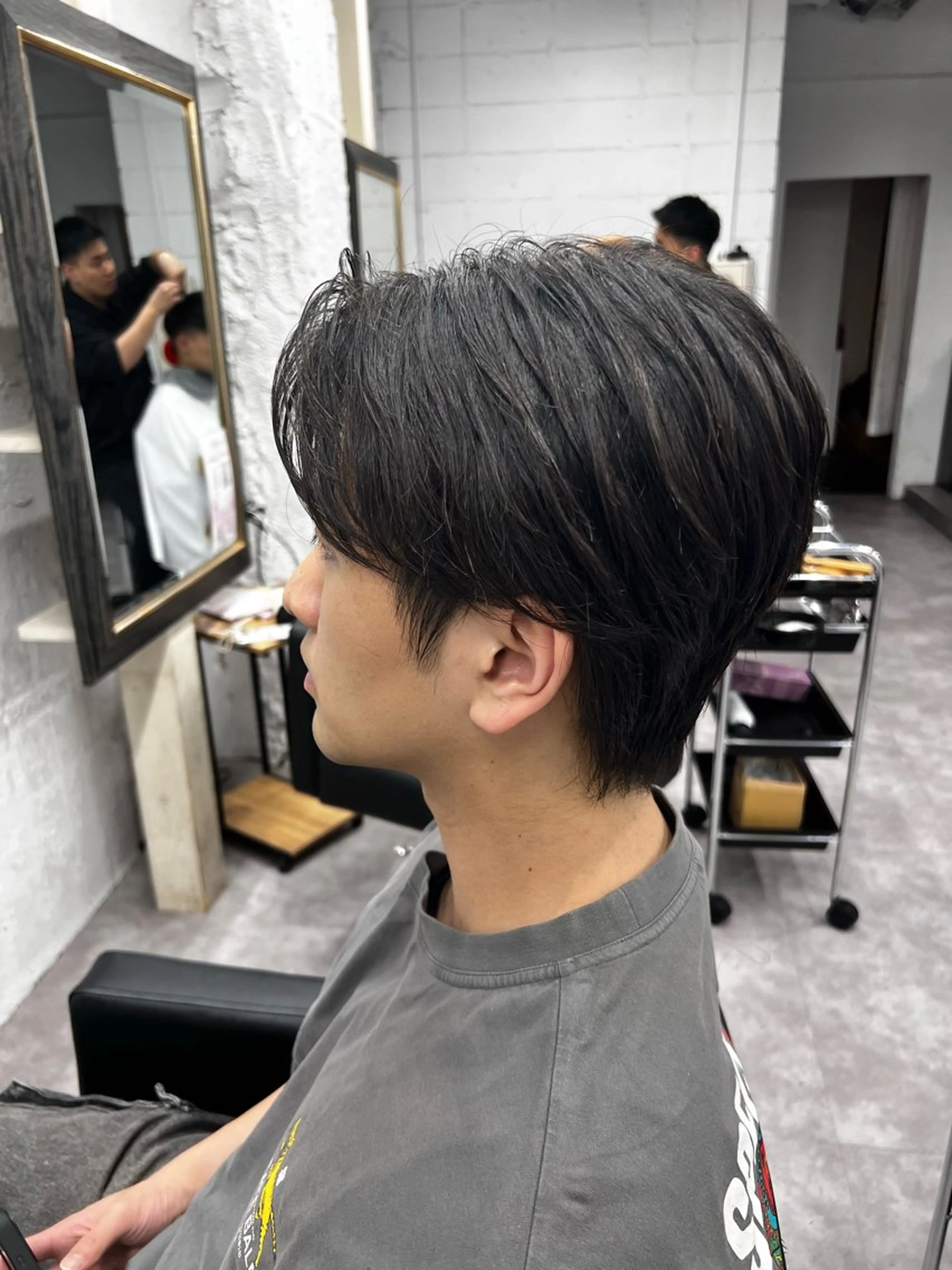 メンズ カット 笹江 瑞穂のヘアスタイル
