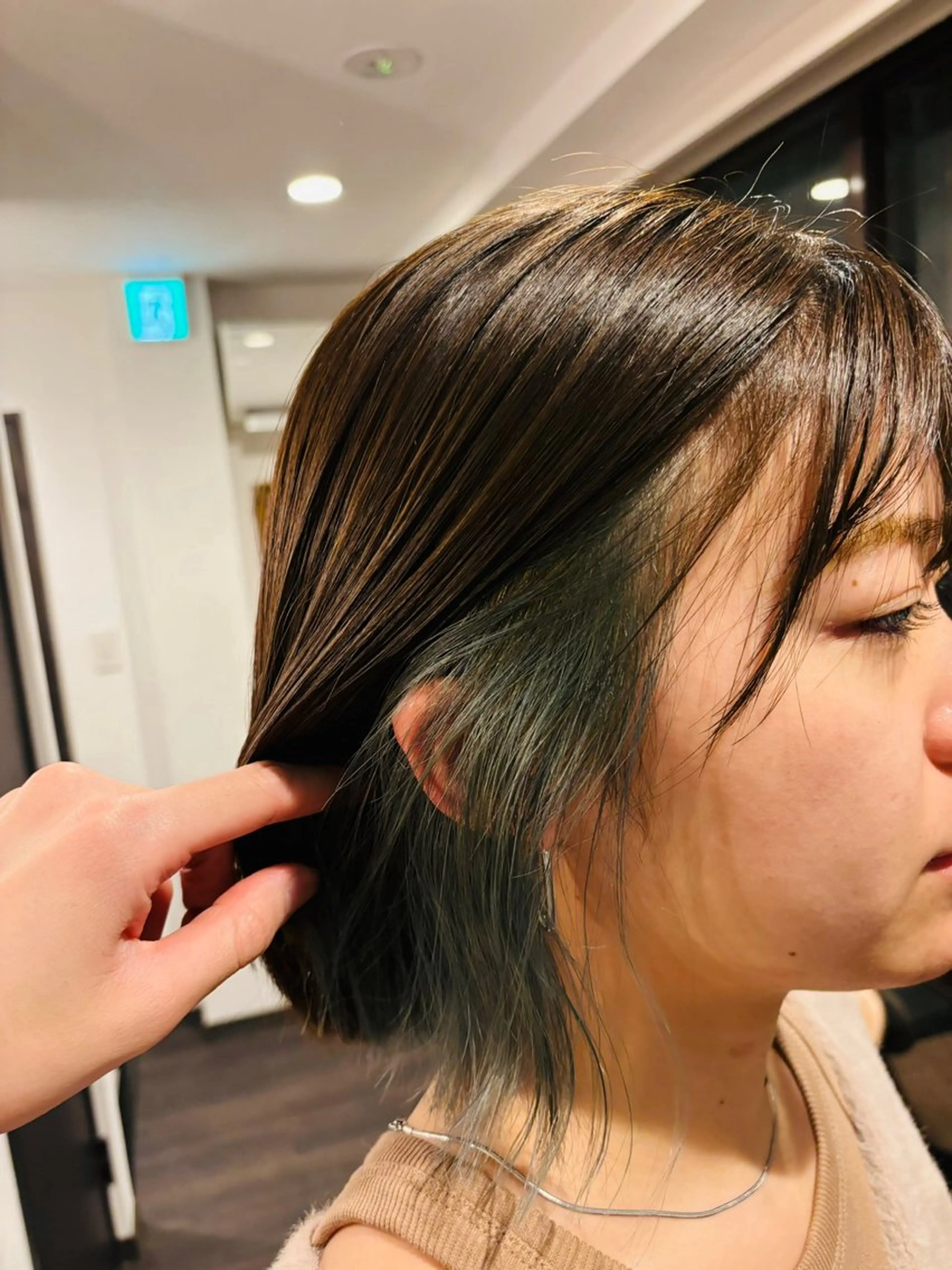 カラー インナーカラー 当日予約大歓迎 Masakiのヘアスタイル
