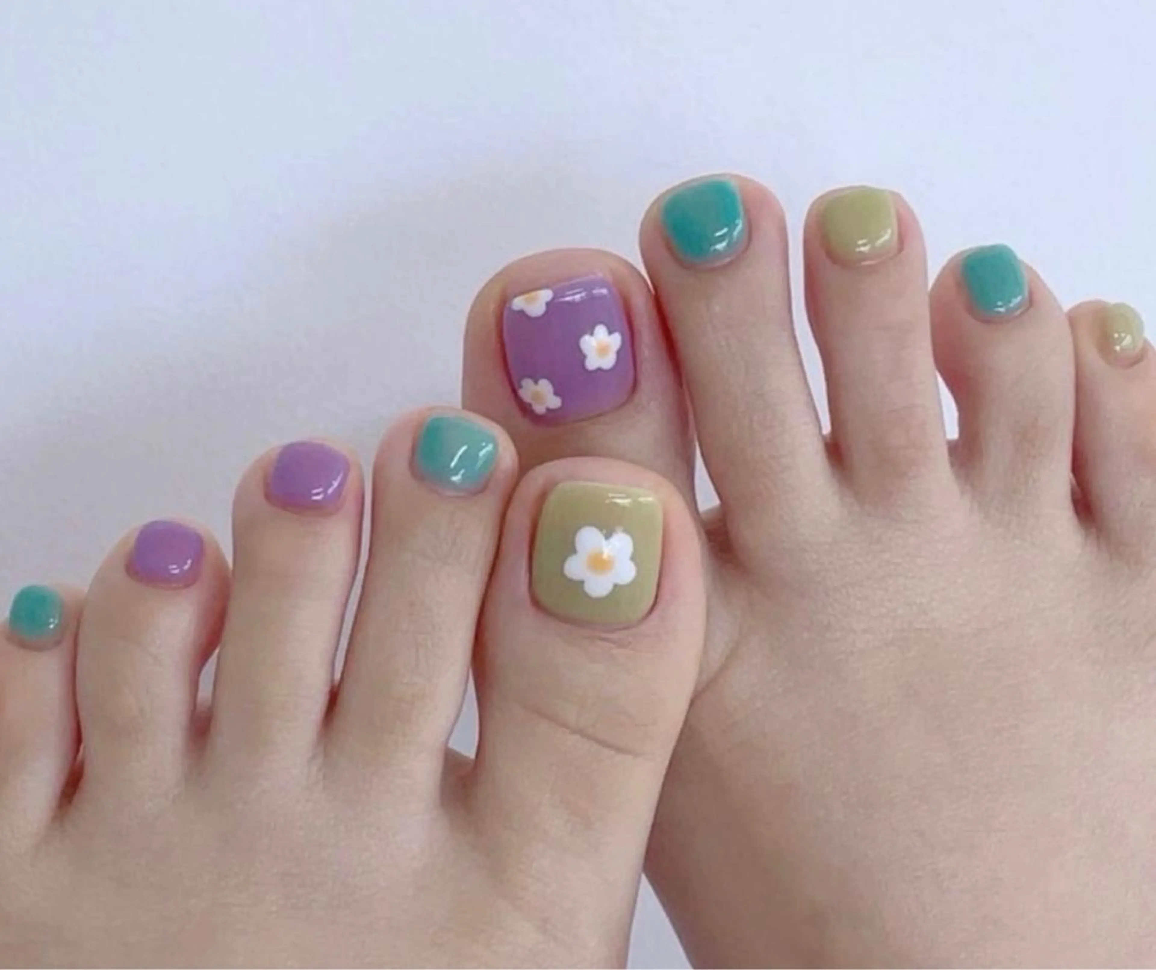 ネイル フットネイル Moana Nail 長さだし専門店のネイルデザイン