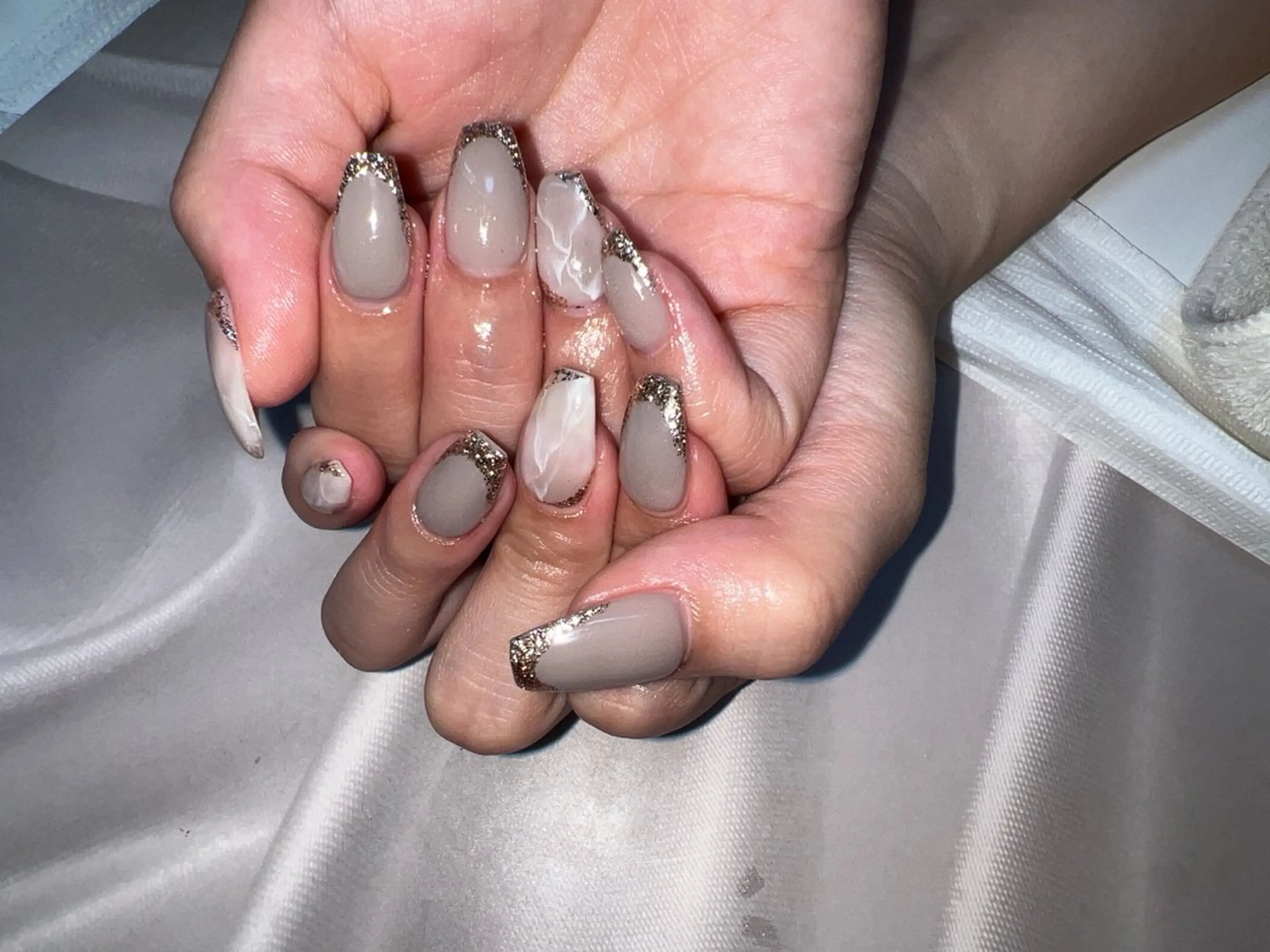 ネイル 大理石ネイル(マーブル) coco nailのネイルデザイン