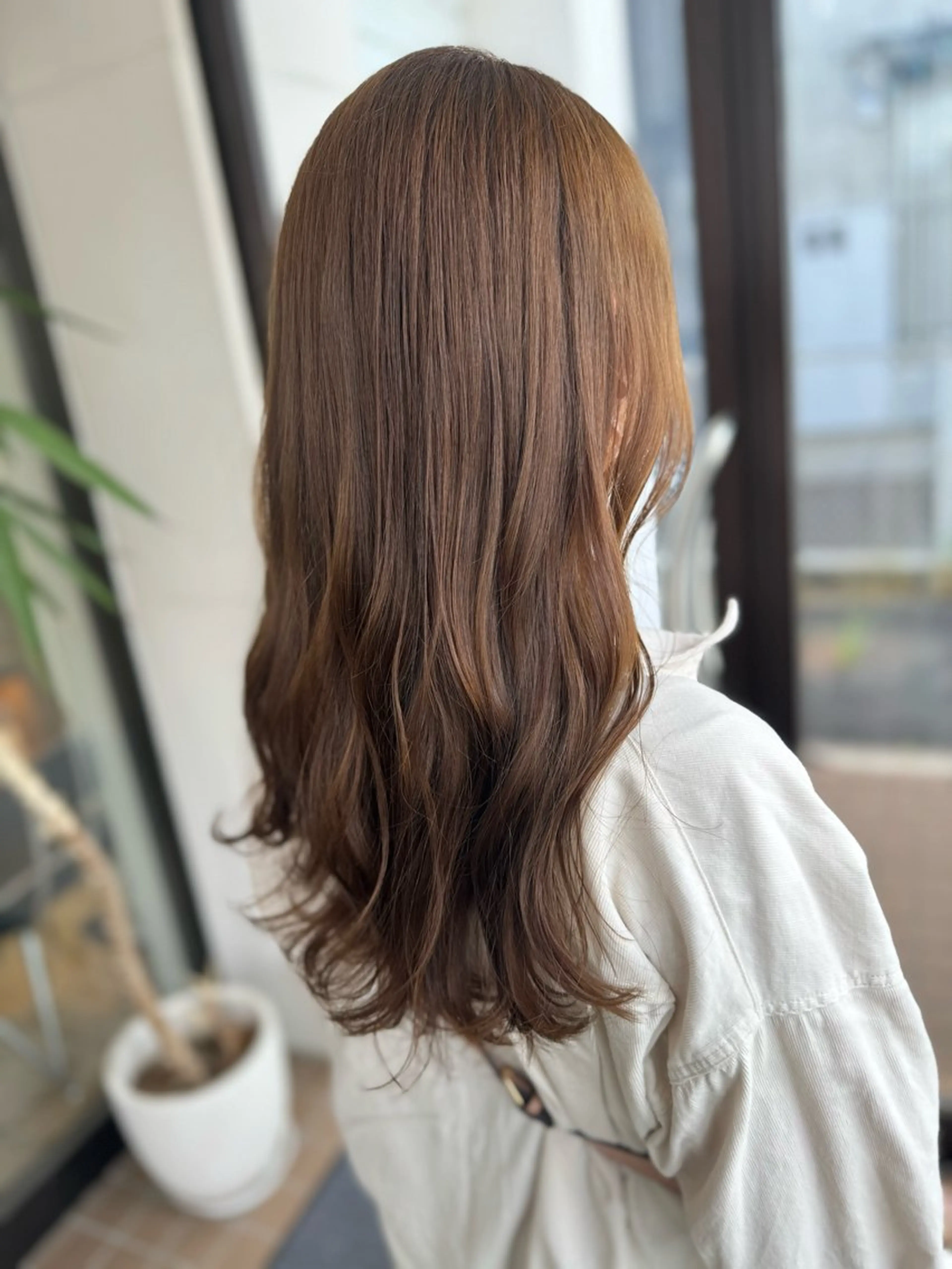 ロング カット ヘアカラー トリートメント 🇰🇷韓国風顔周り NANAMI🇰🇷のヘアスタイル