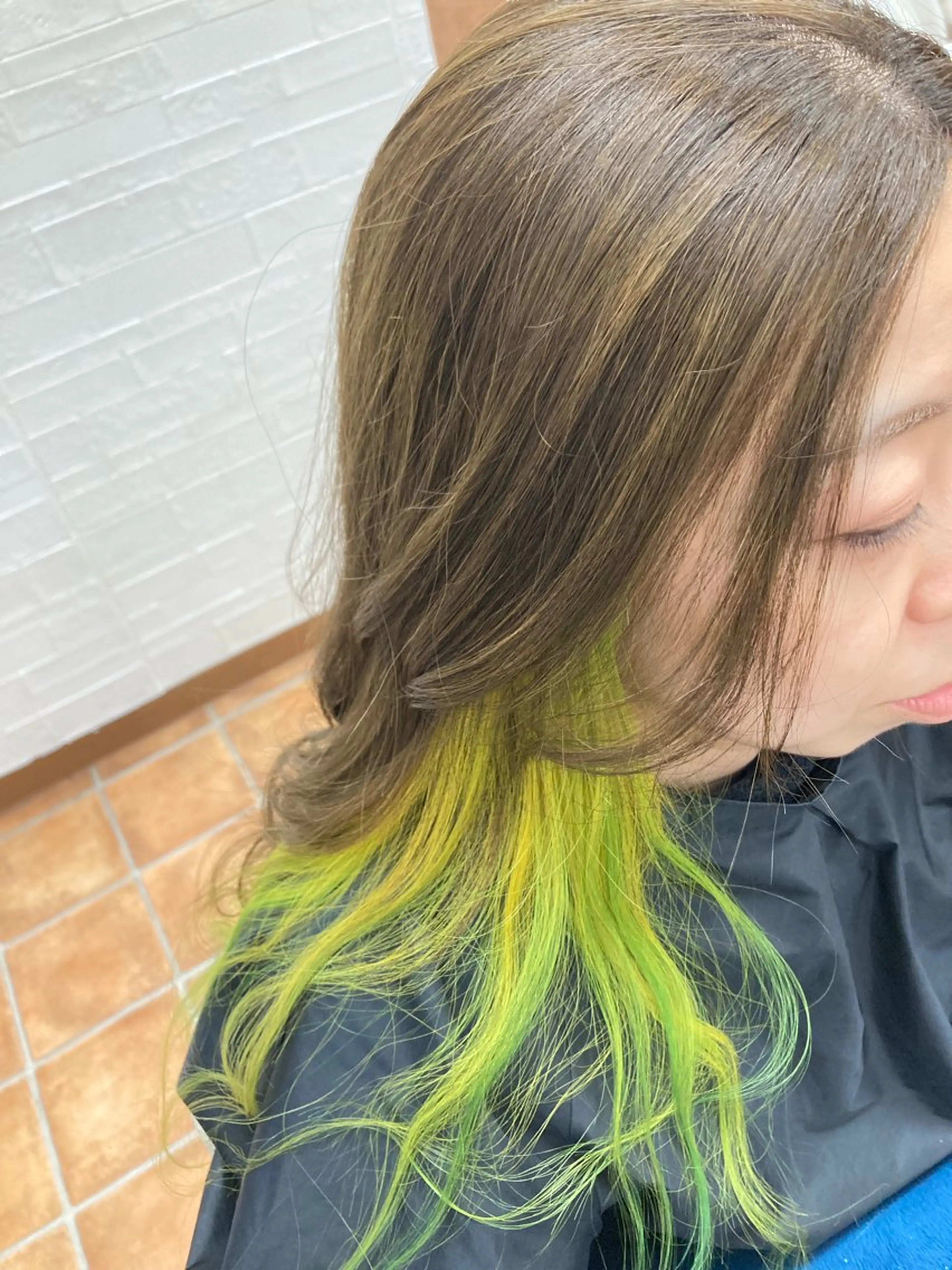 ロング カラー ヘアカラー トリートメント 🕊髪質改善縮毛矯正 /艶髪/関内🕊あべのヘアスタイル