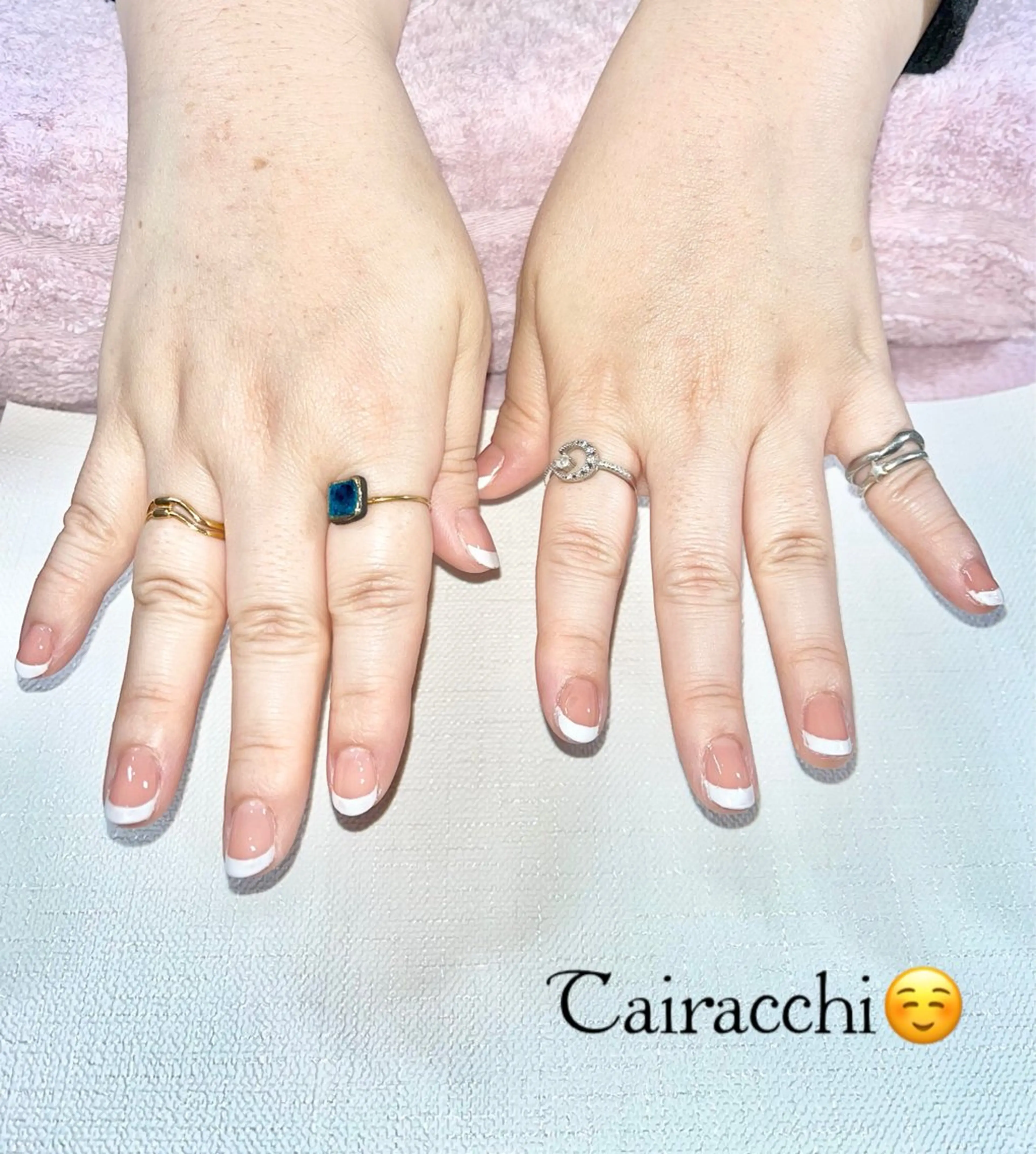 ネイル フレンチネイル Tairacchi ﾀｲﾗｯﾁのネイルデザイン