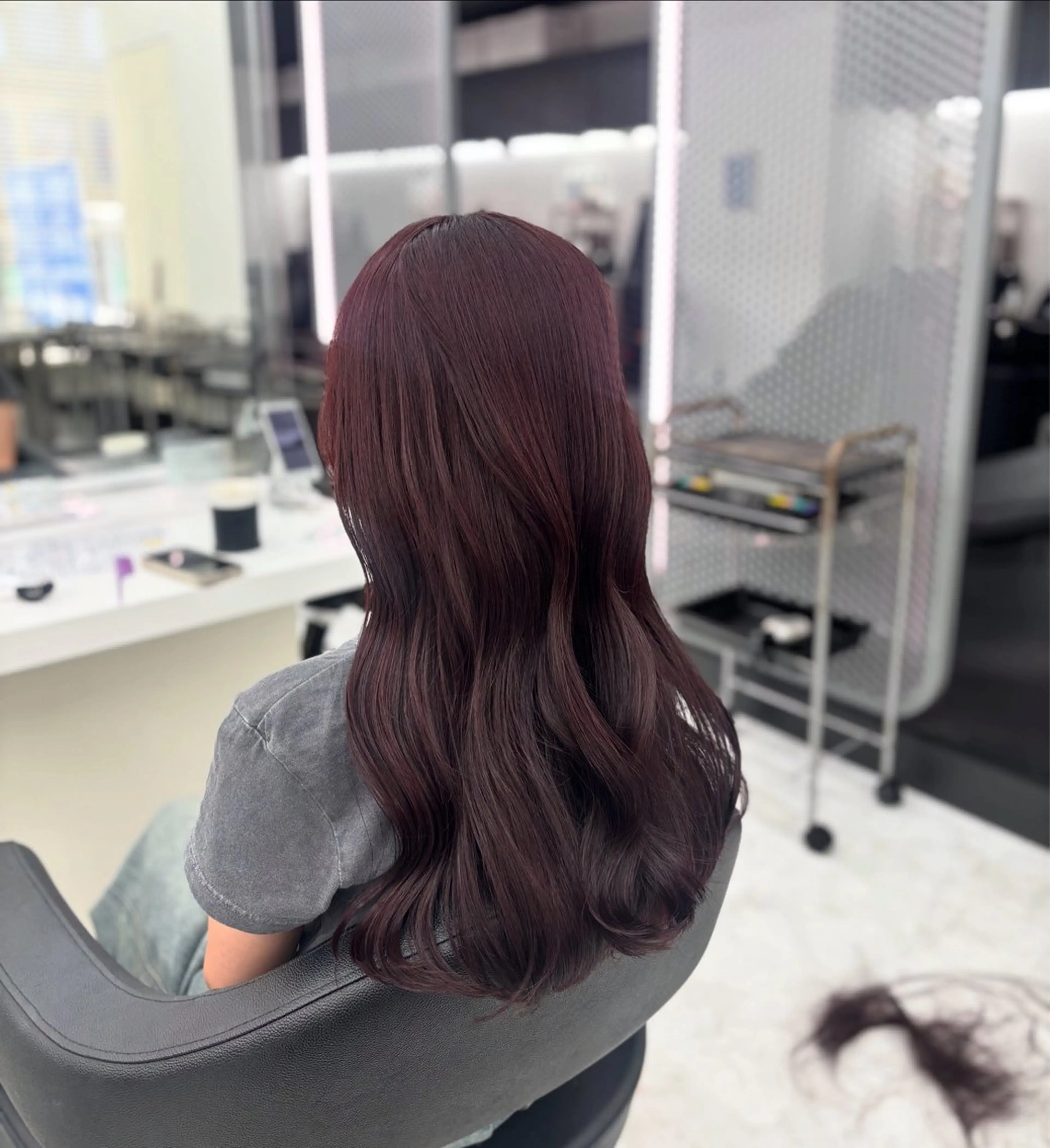 ロング カラー ヘアカラー トリートメント 🤍レイヤー/顔周り 暖色hirari🤍のヘアスタイル