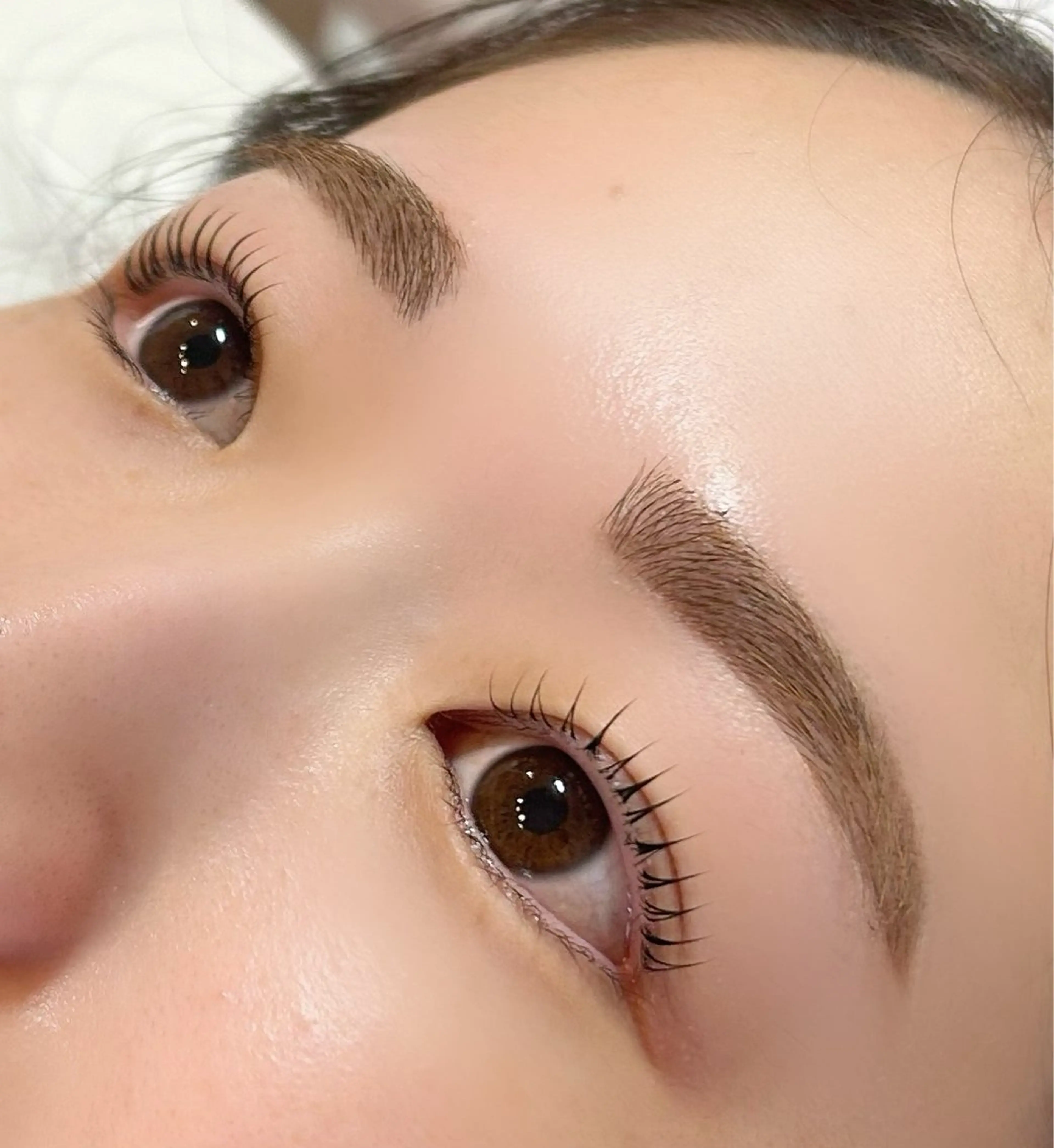 眉WAX✖️💖パリジェンヌorまつ毛パーマ💖（TR•コーティング仕上げ付き）の写真