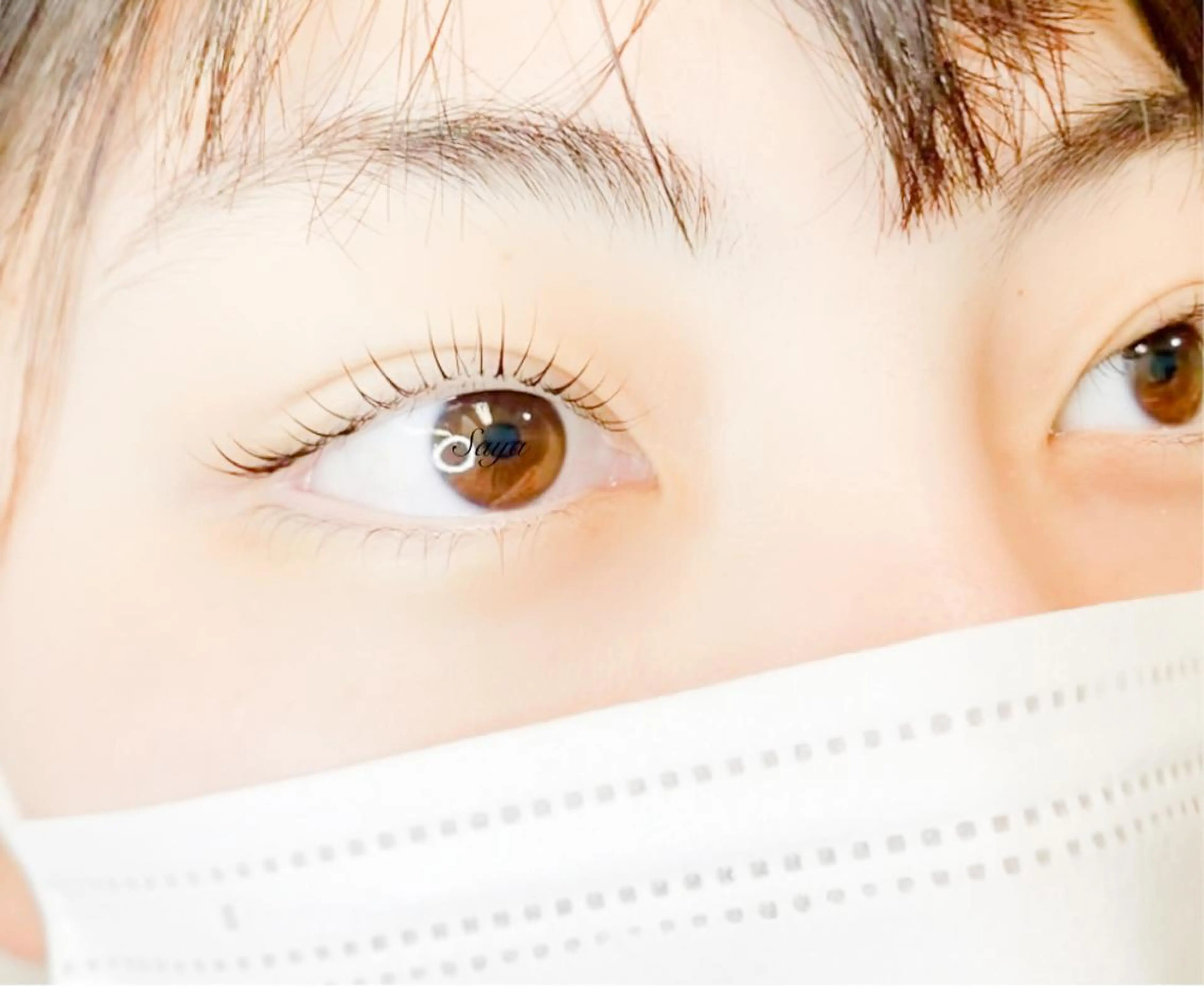 パーマ メンズ マツエク・マツパ アイブロウ ケラチンラッシュリフト ナチュラル Attrait Eye所属・Attrait Eye☻*Sayaのマツエク・マツパデザイン