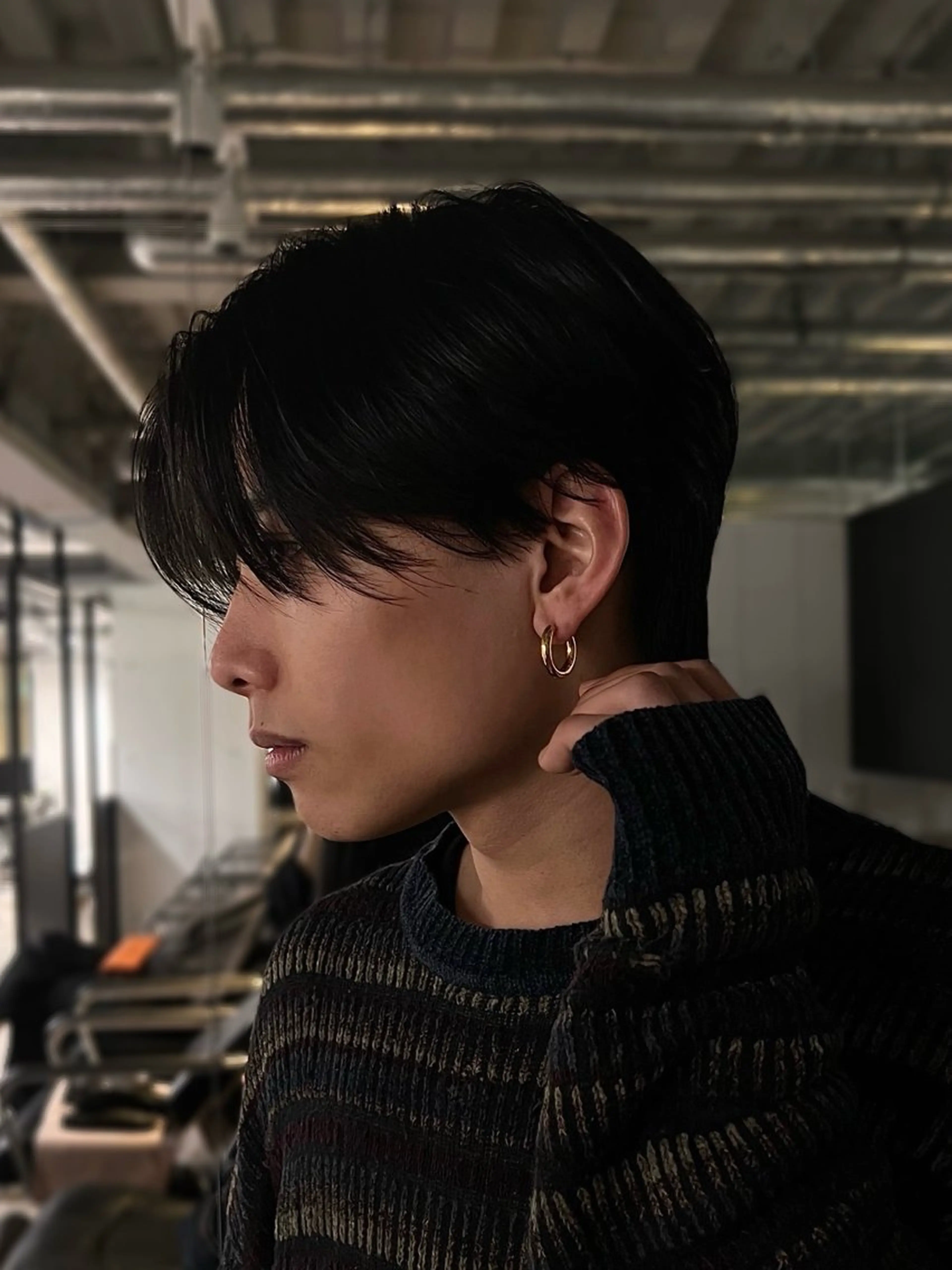 メンズ 池袋　似合わせショー トヘア　萩原 佑紀のヘアスタイル