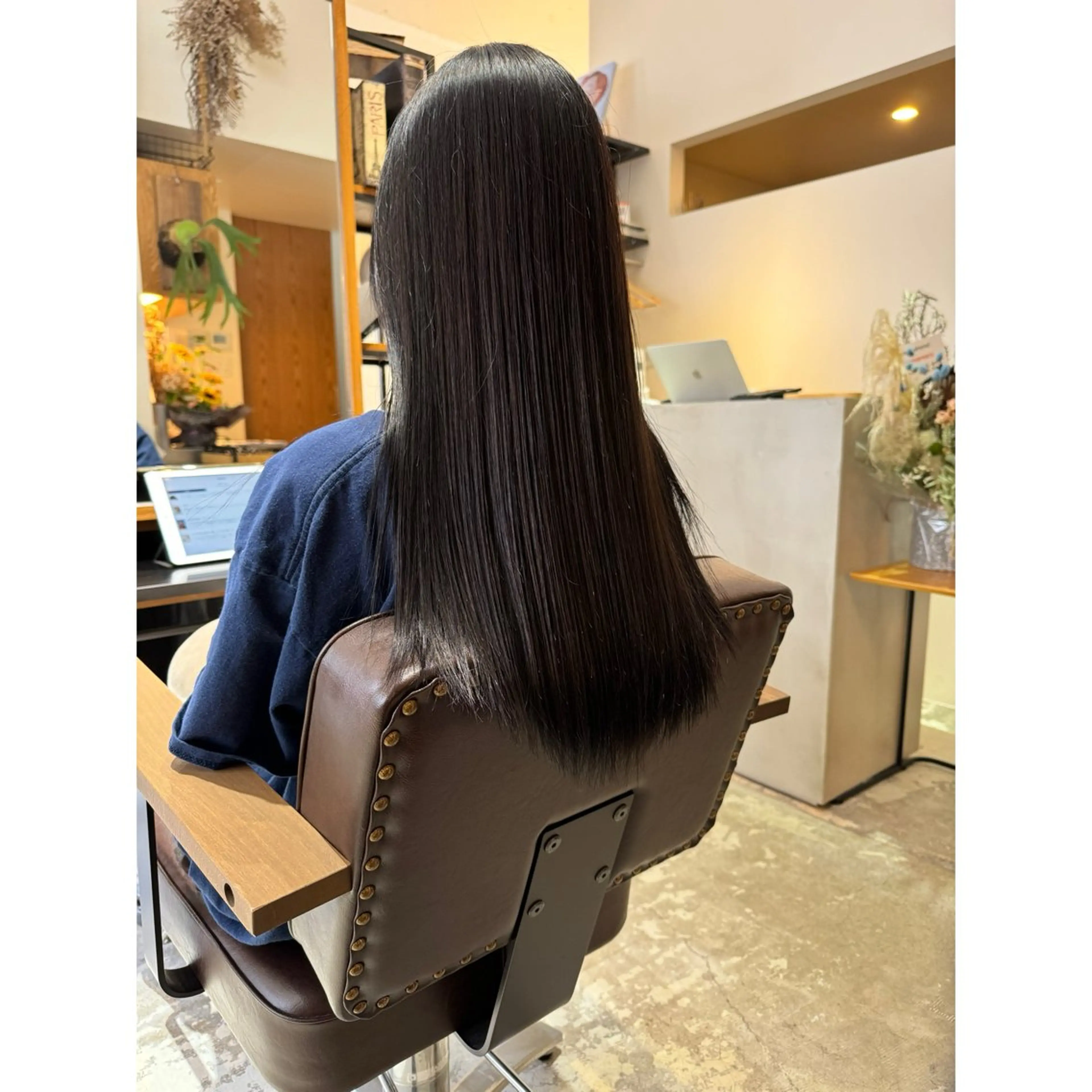 ロング カット 喜友名洸季 anoneのヘアスタイル