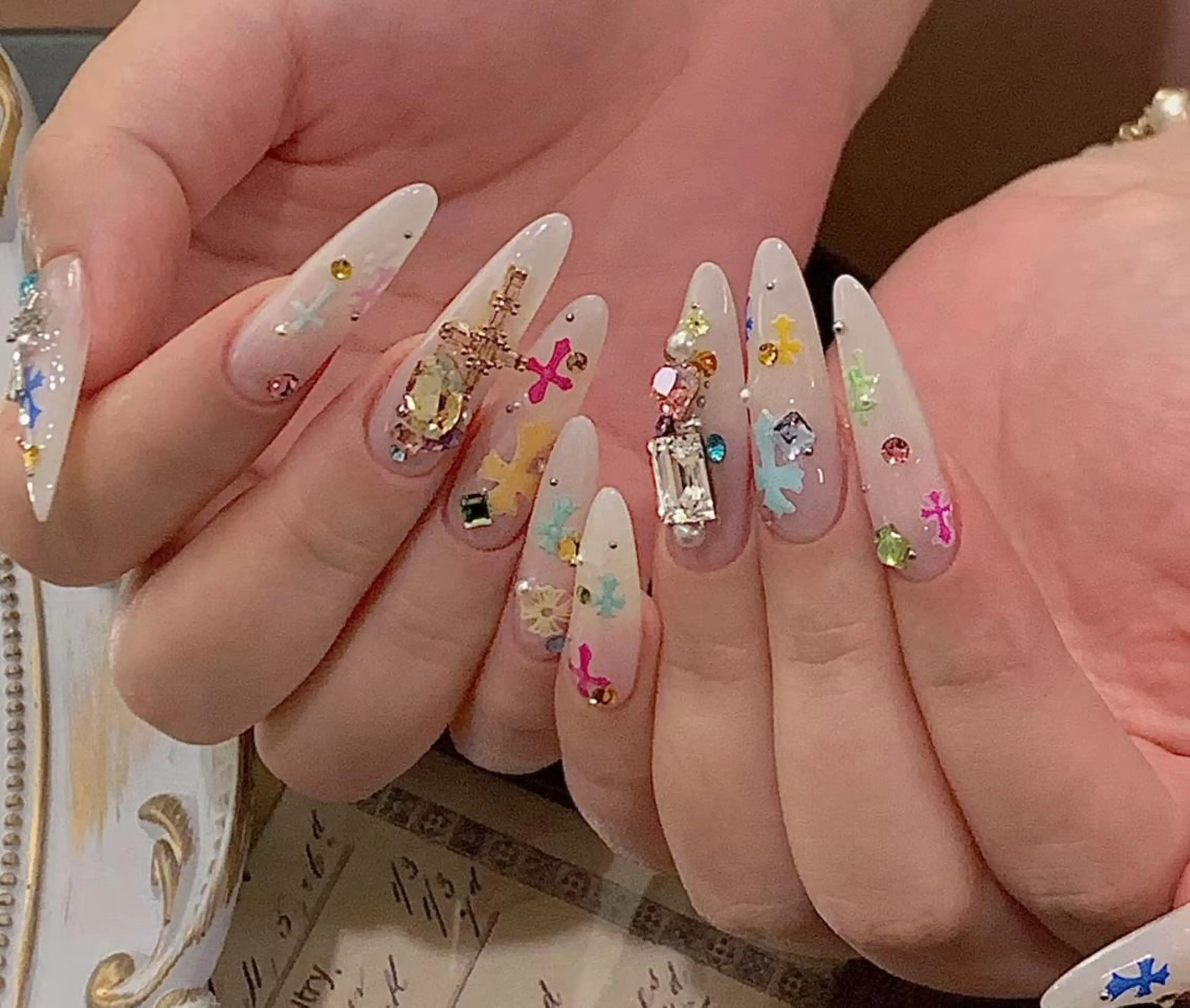 ネイル ハンドネイル 🍑 momo_nailのネイルデザイン