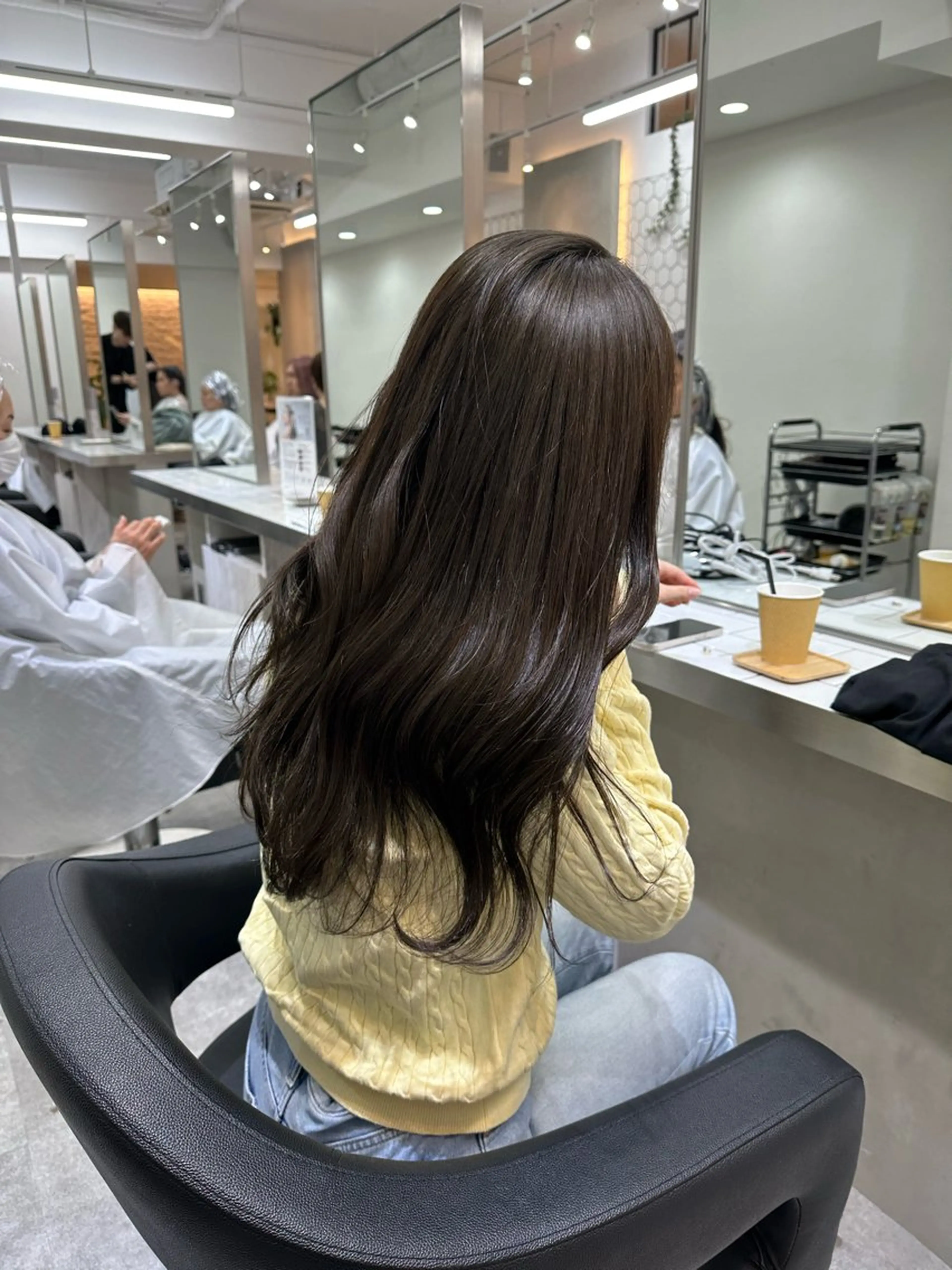 ロング カラー 銀座 / シマムラミホのヘアスタイル