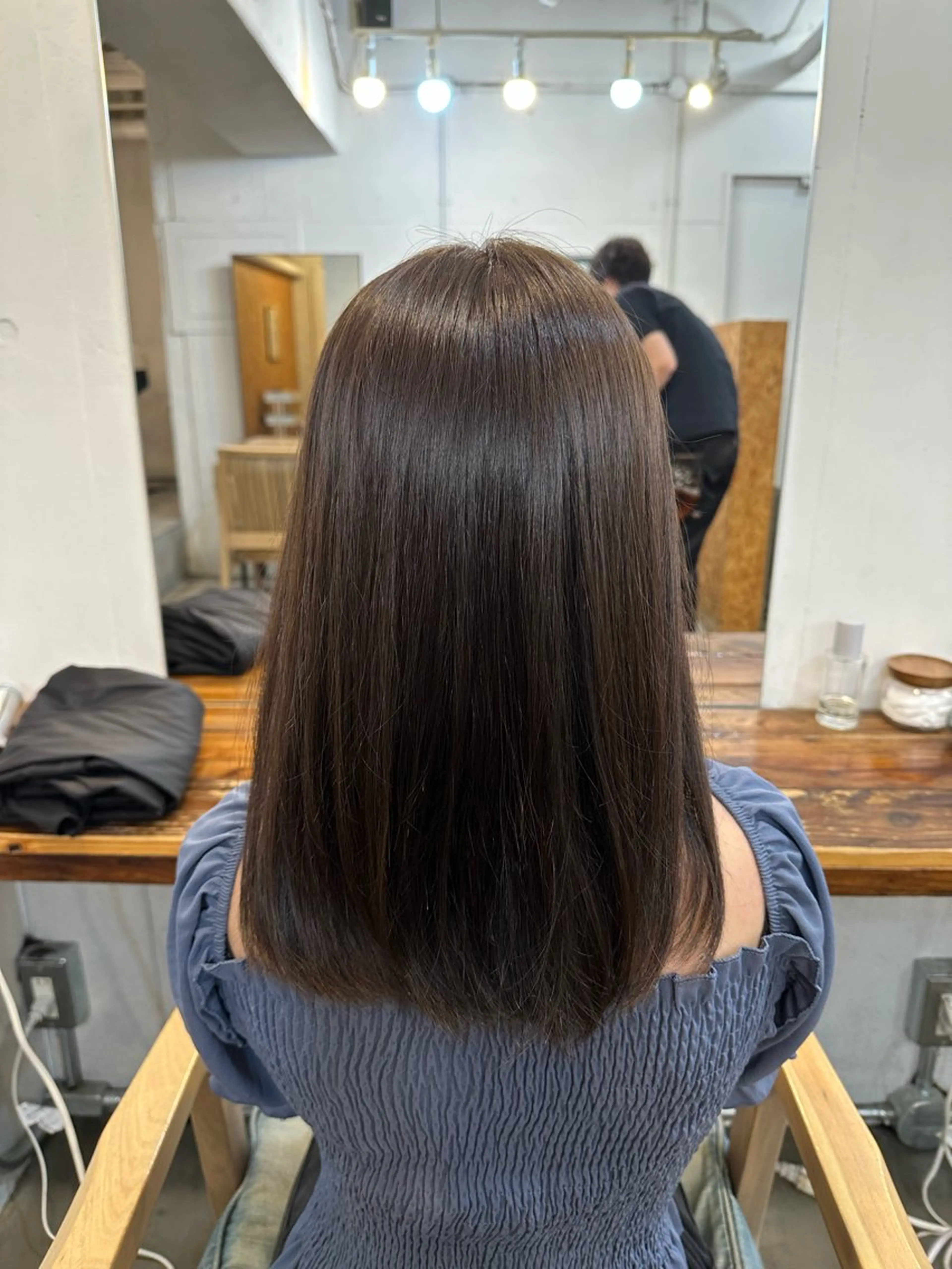 セミロング カラー ヘアカラー トリートメント カットモデル募集中/ たなかはやとのヘアスタイル