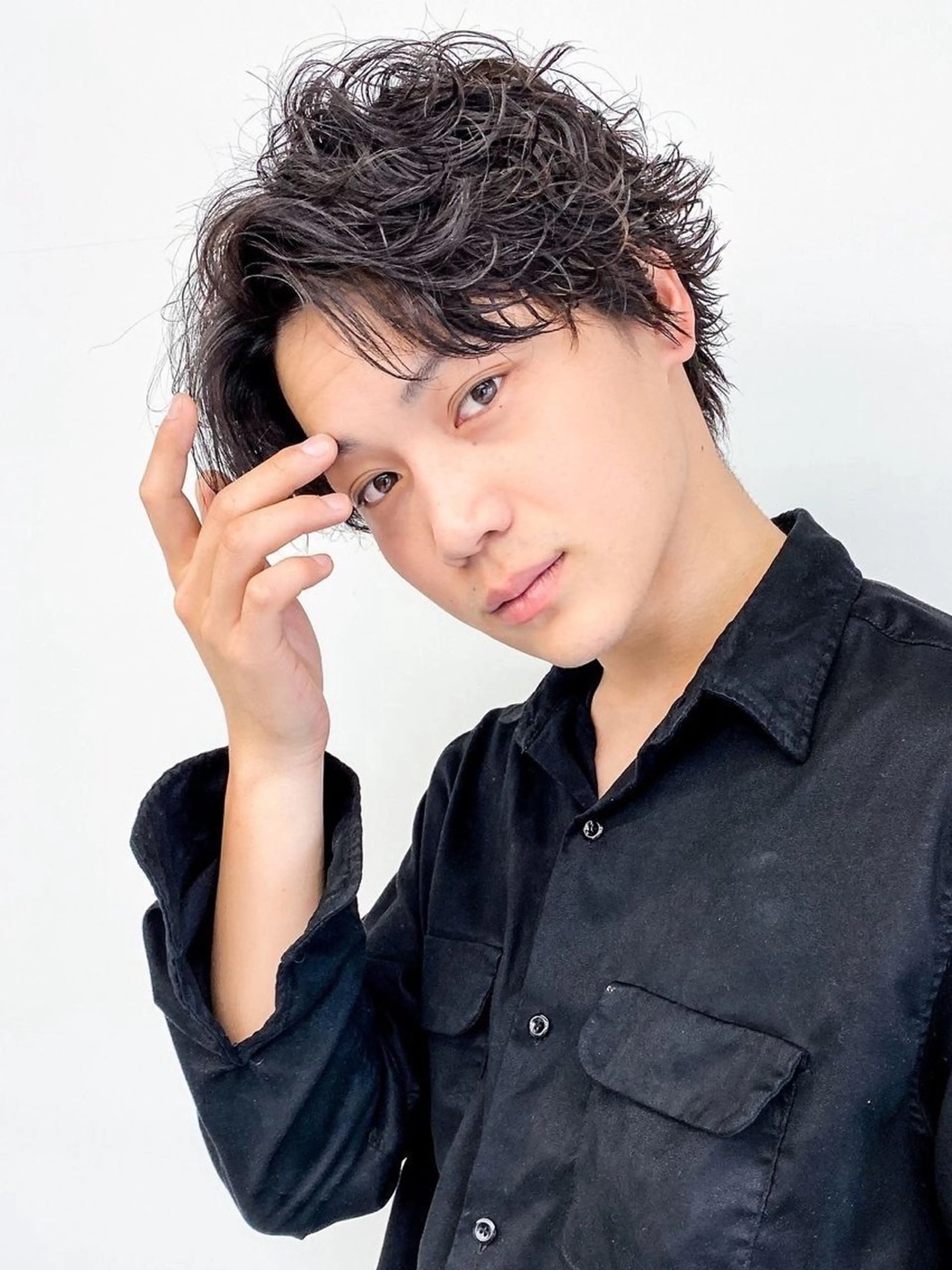 メンズ eyesburg W/est所属・ショートボブ 村上のヘアスタイル
