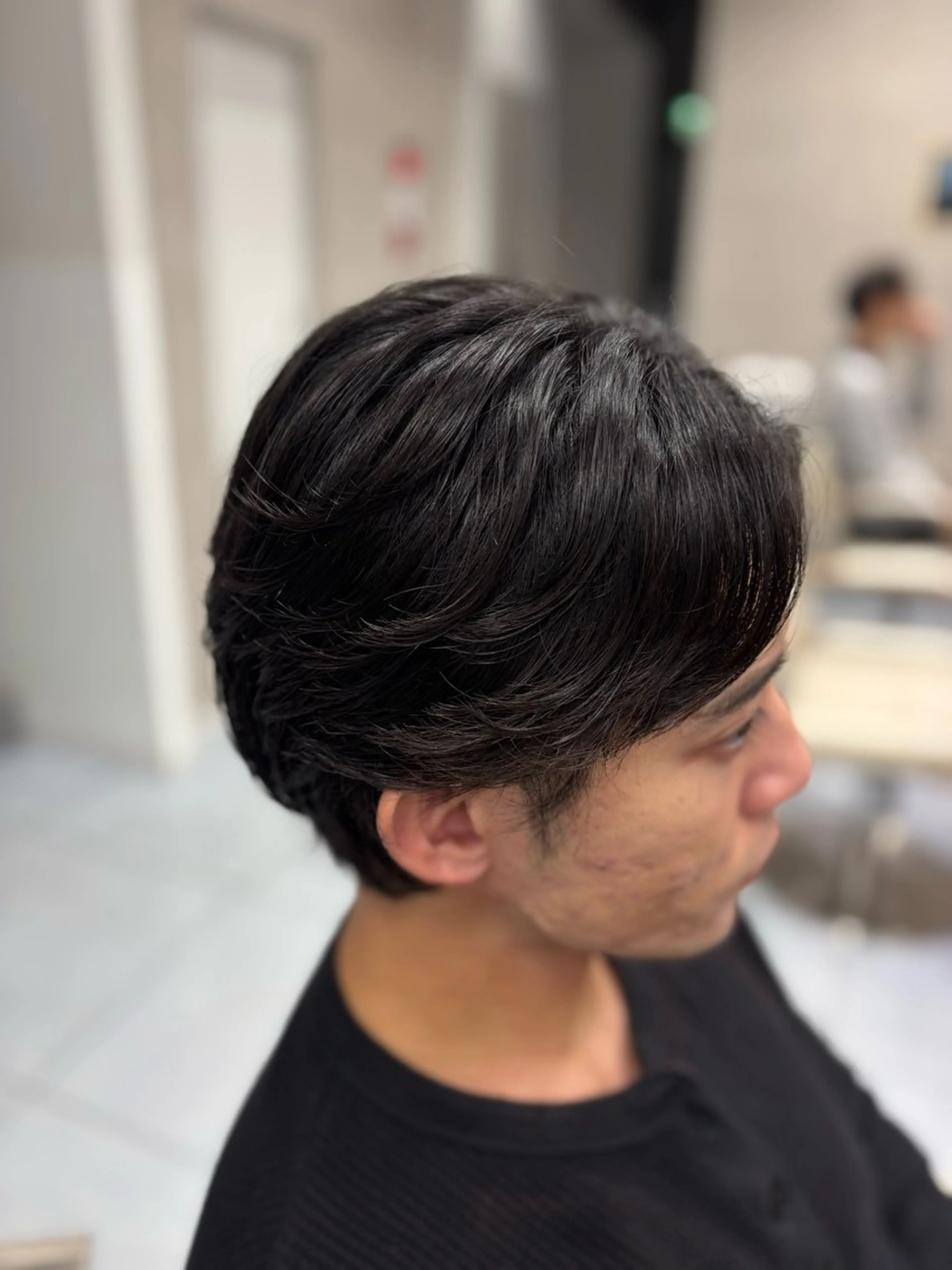 ショート パーマ メンズ カット パーマ メンズ特化韓国風 パーマスタイル/りんのヘアスタイル