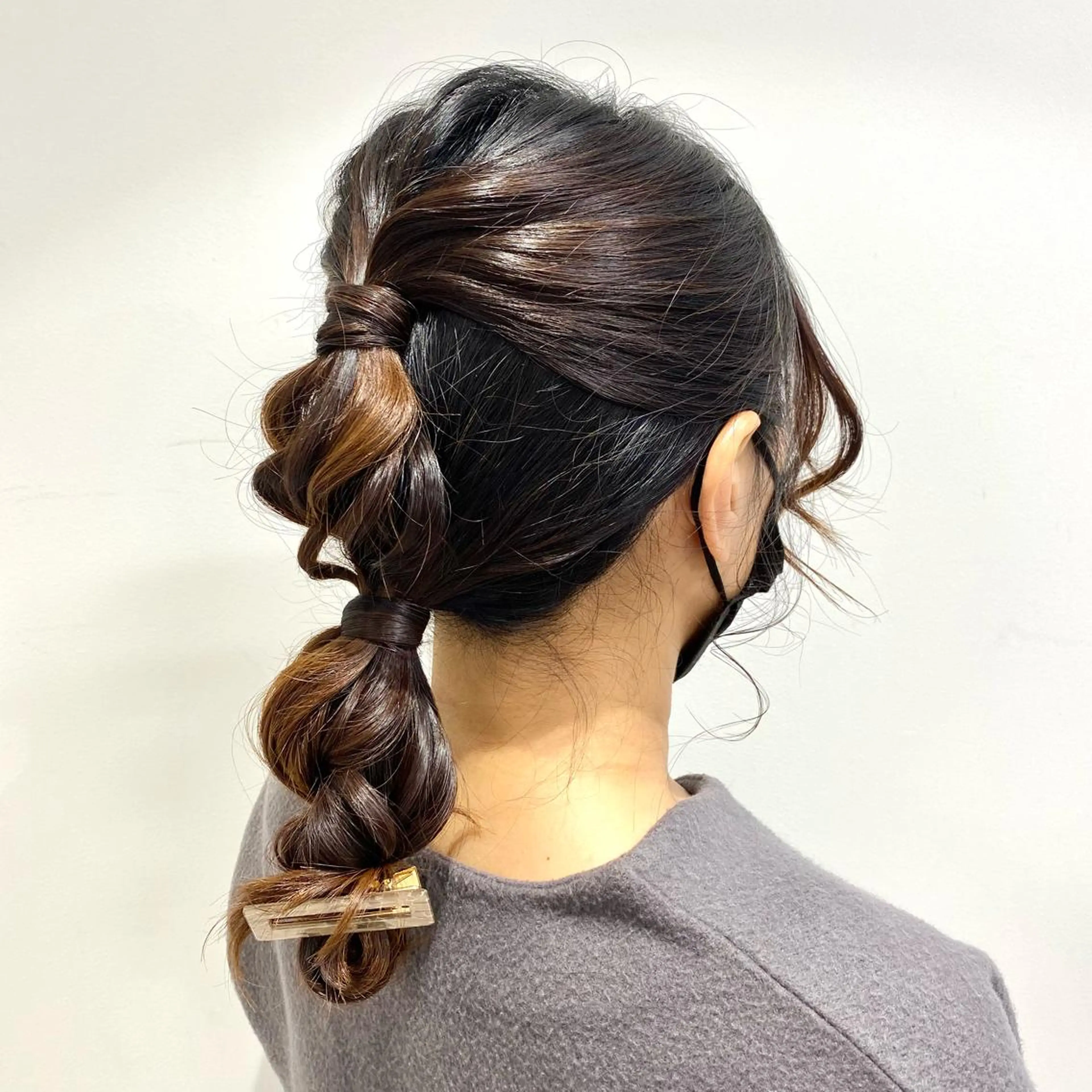 セミロング ヘアアレンジ an池袋本店所属・🌷吉野ひかり🌷 カットモデル募集✂️のヘアスタイル