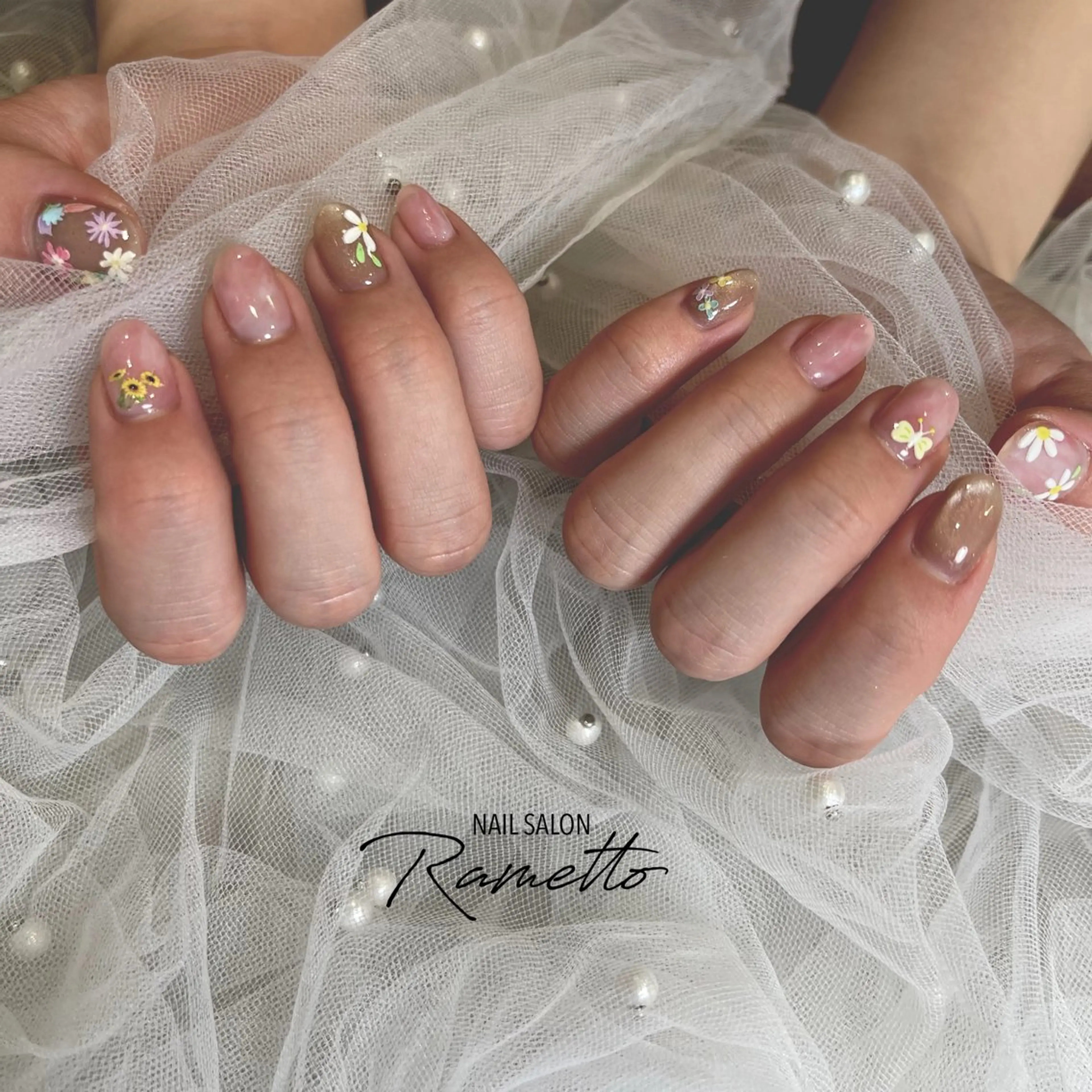 ネイル ハンドネイル NAILSALON Ramettoのネイルデザイン