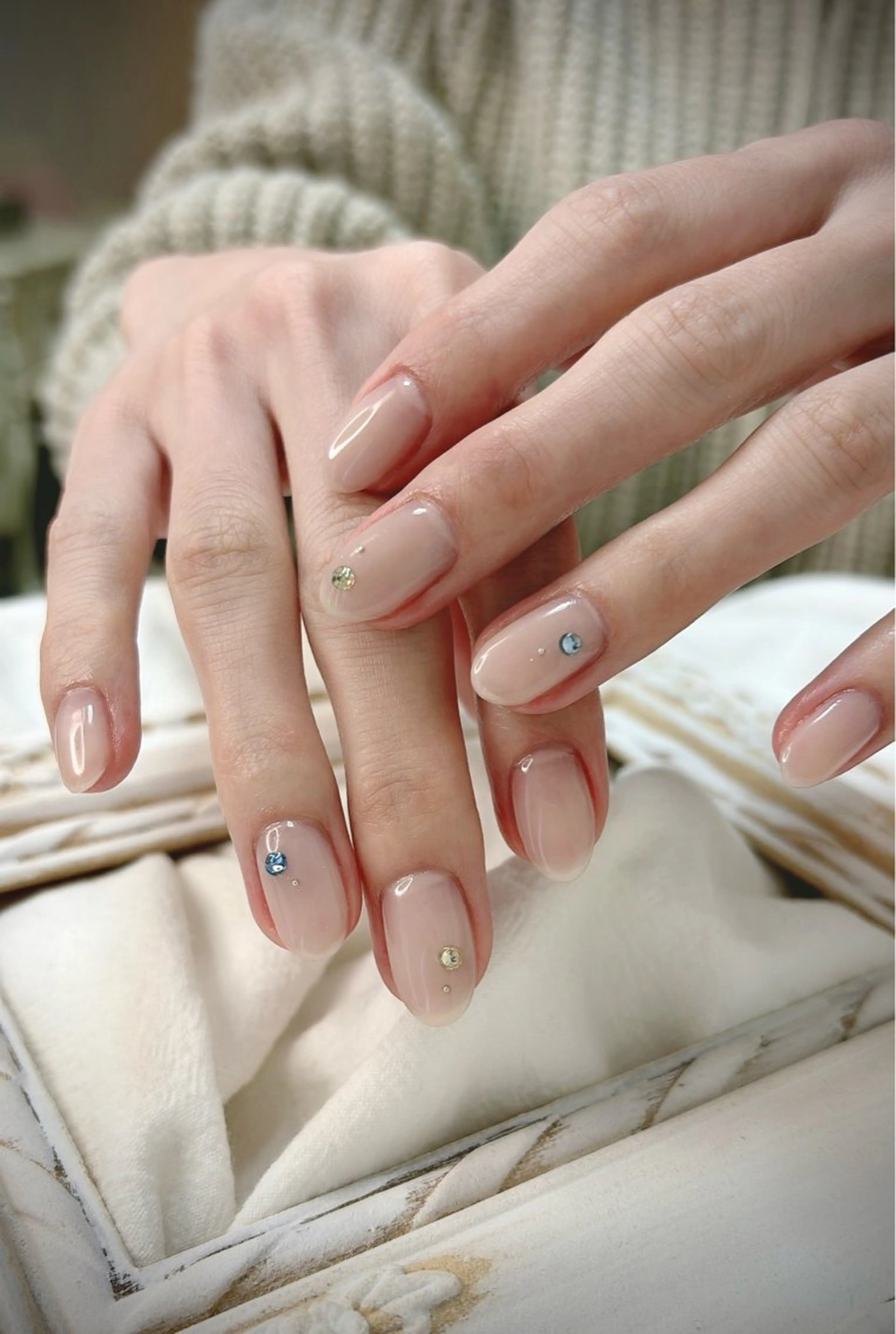 【オーフありの方】hand★ワンカラーの写真