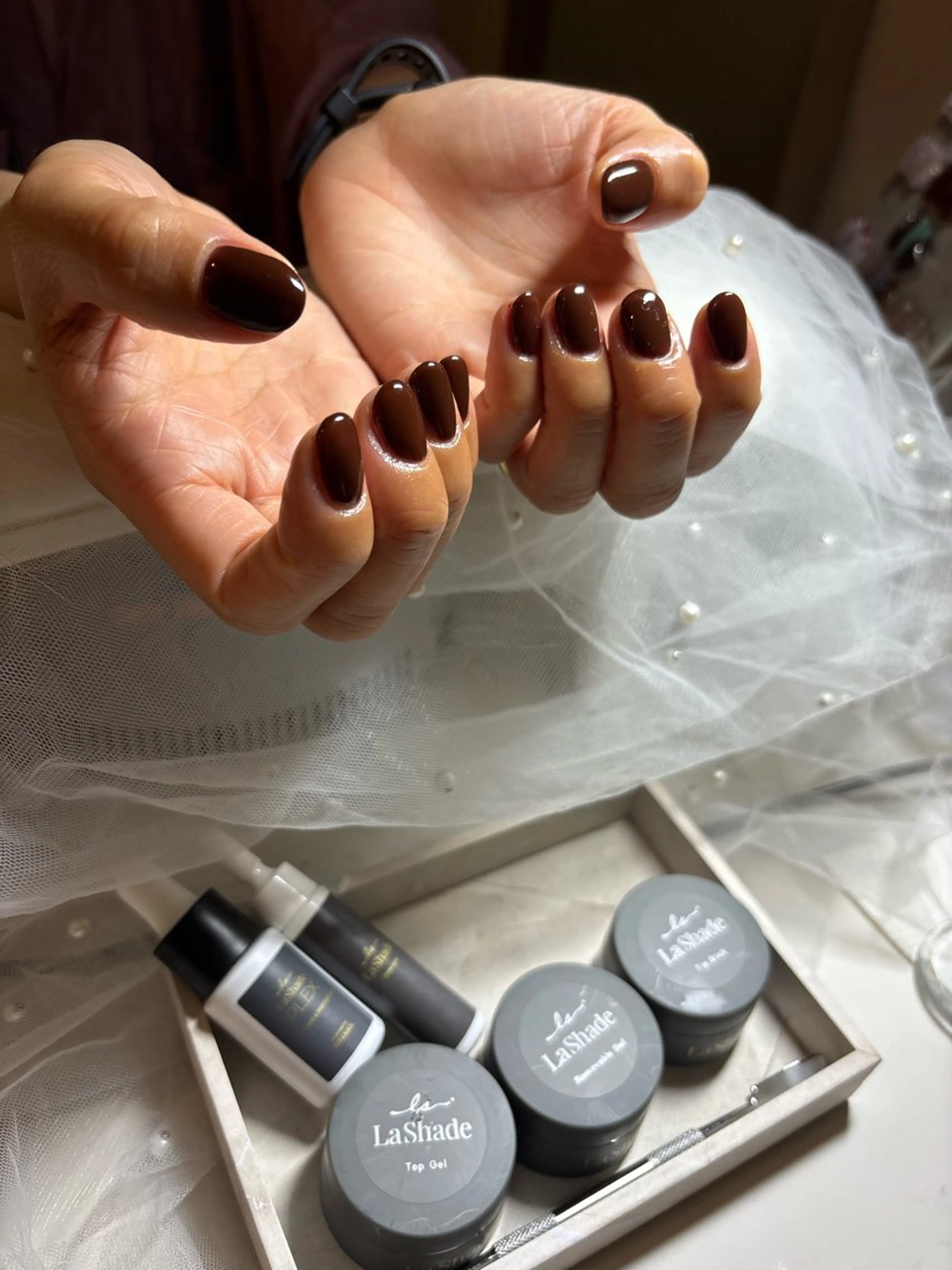 ネイル ワンカラーネイル ハンドネイル nail.add. miyukiのネイルデザイン