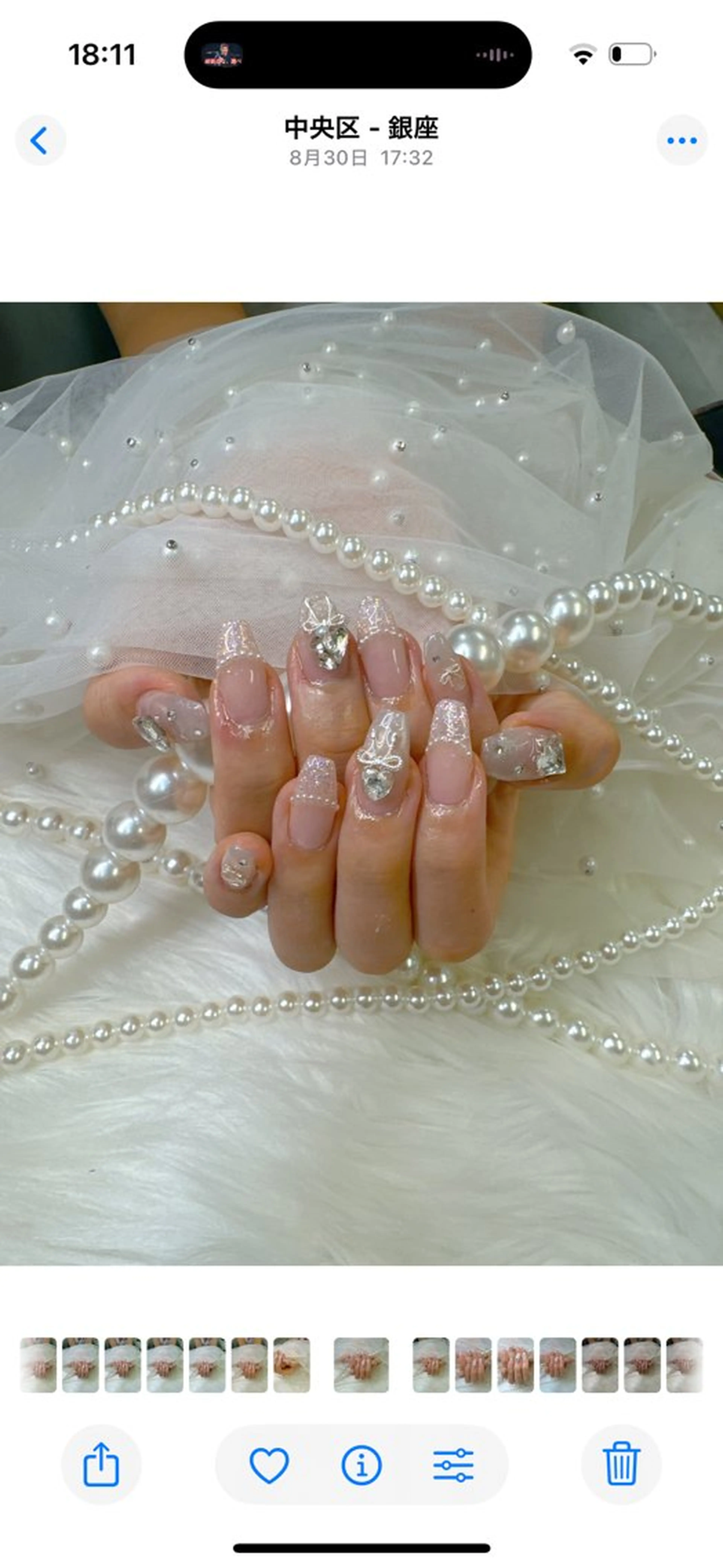 ネイル アートネイル ボルドー チークネイル ドット フットネイル ハンドネイル クイーンズネイル銀座所属・Queeens nailのネイルデザイン