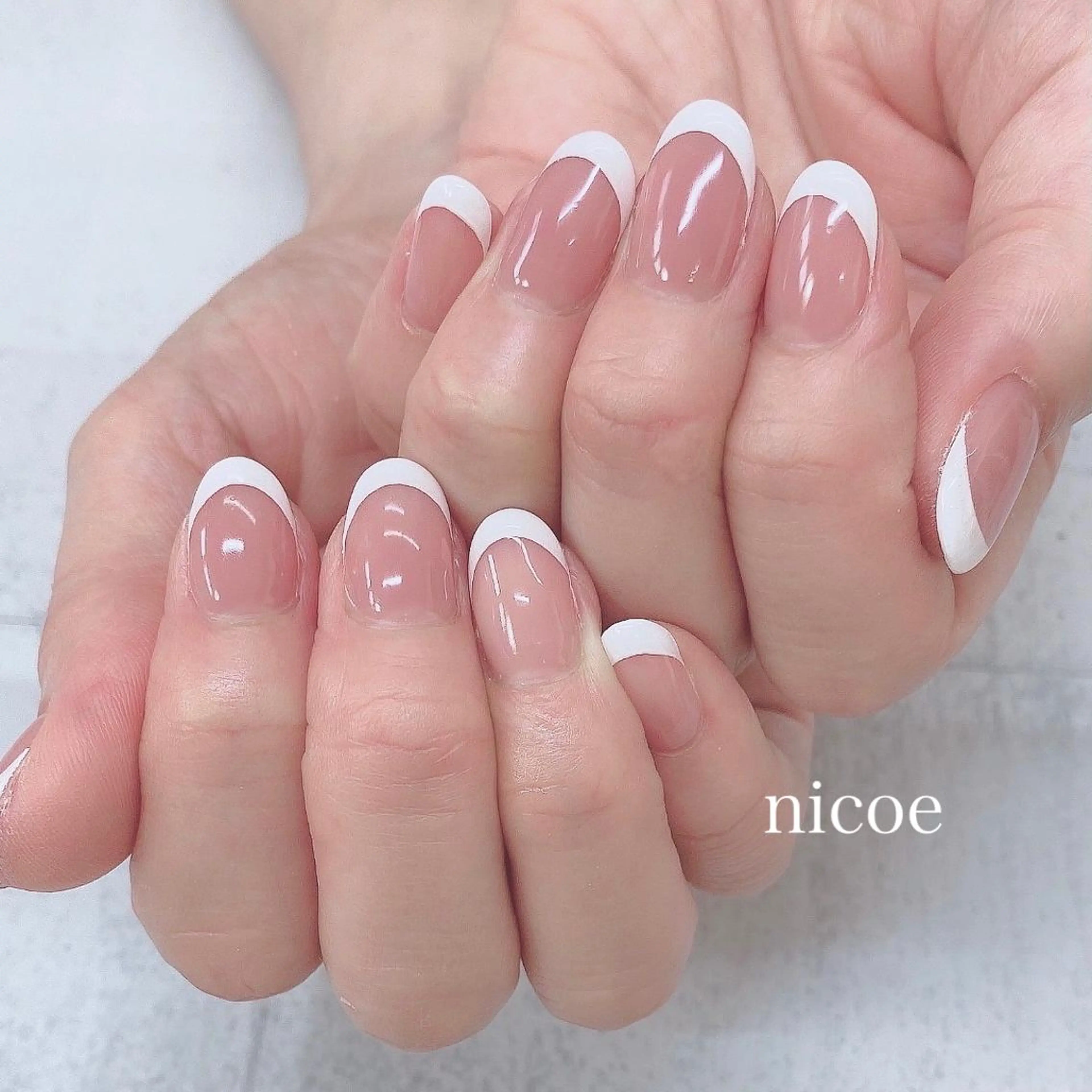 ネイル アートネイル フラワーネイル フレンチネイル オフィスネイル ワンカラーネイル ネイルサロン　nicoe【ニコエ】所属・ネイルサロン nicoeのネイルデザイン