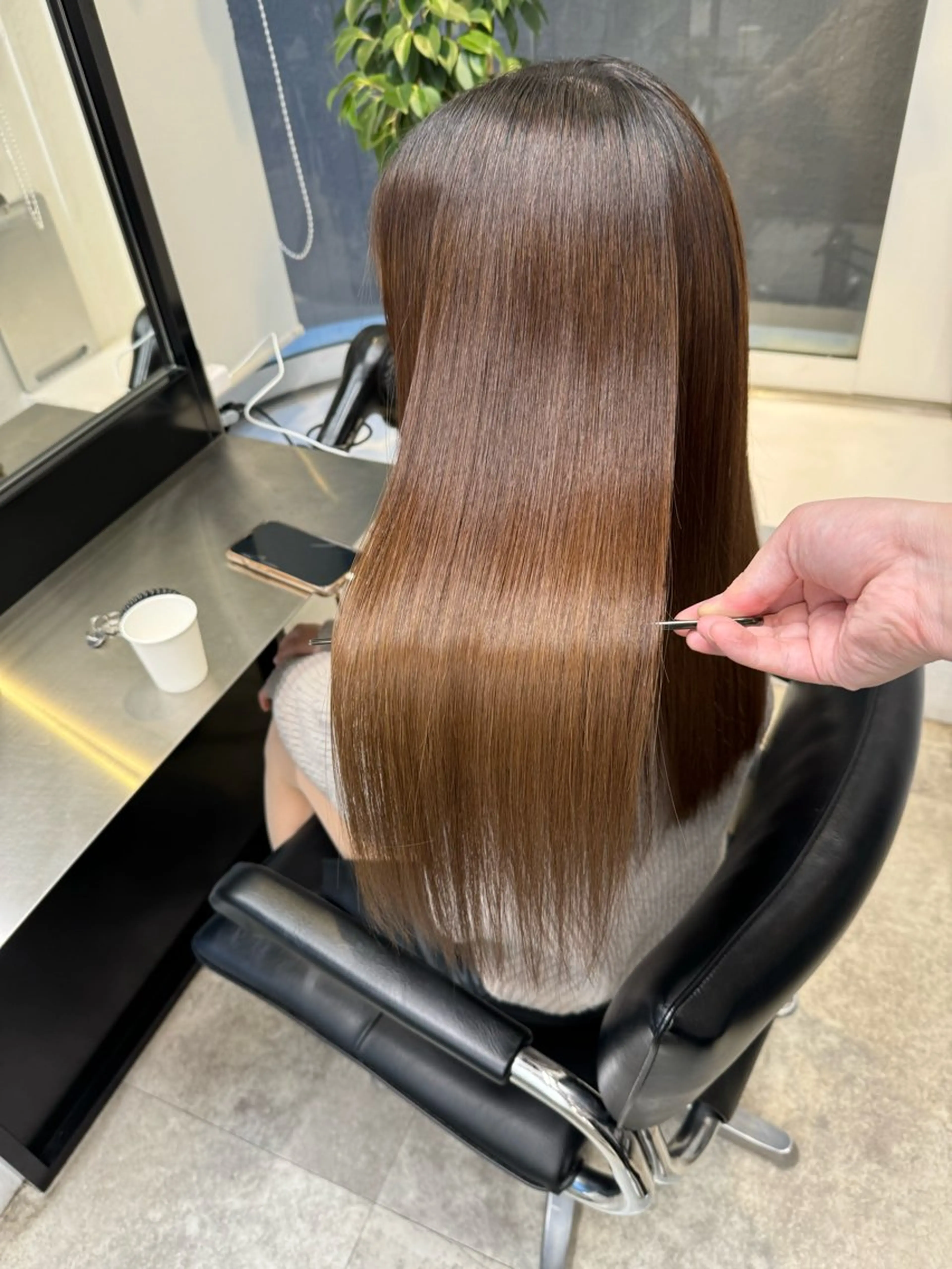 セミロング トリートメント ヘアセット 髪質改善/艶髪 🫧佐藤景流🫧のヘアスタイル