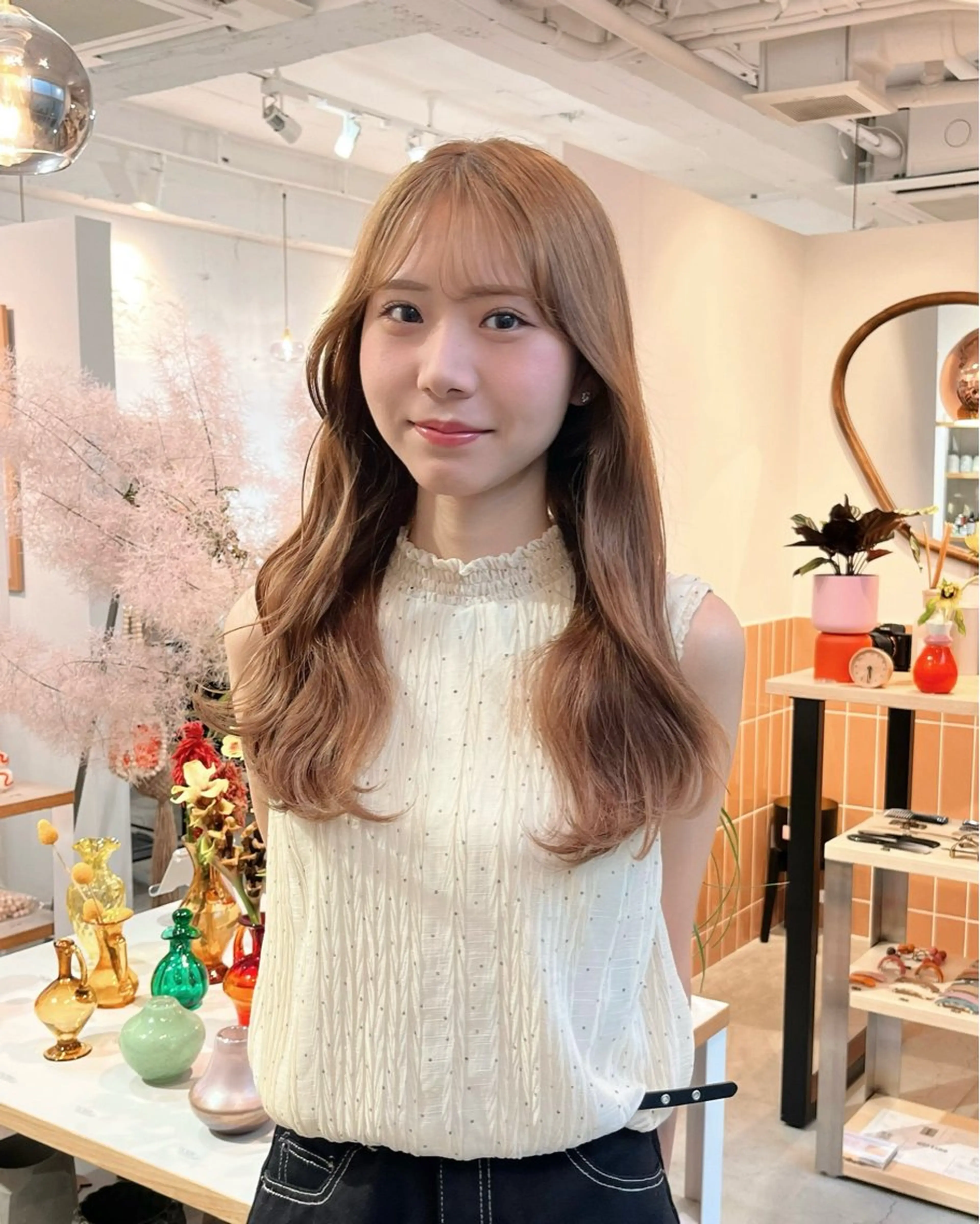 【透明感】カット＋ケアブリーチ＋透明感カラー¥20900→¥15730の写真