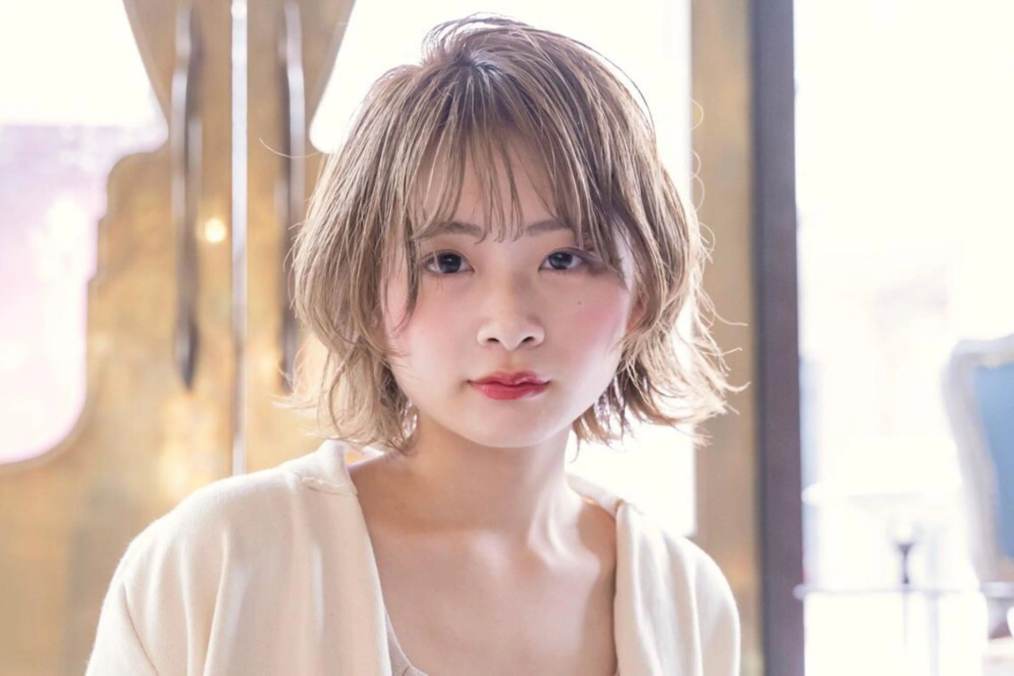 ミディアム 山口 竣也のヘアスタイル