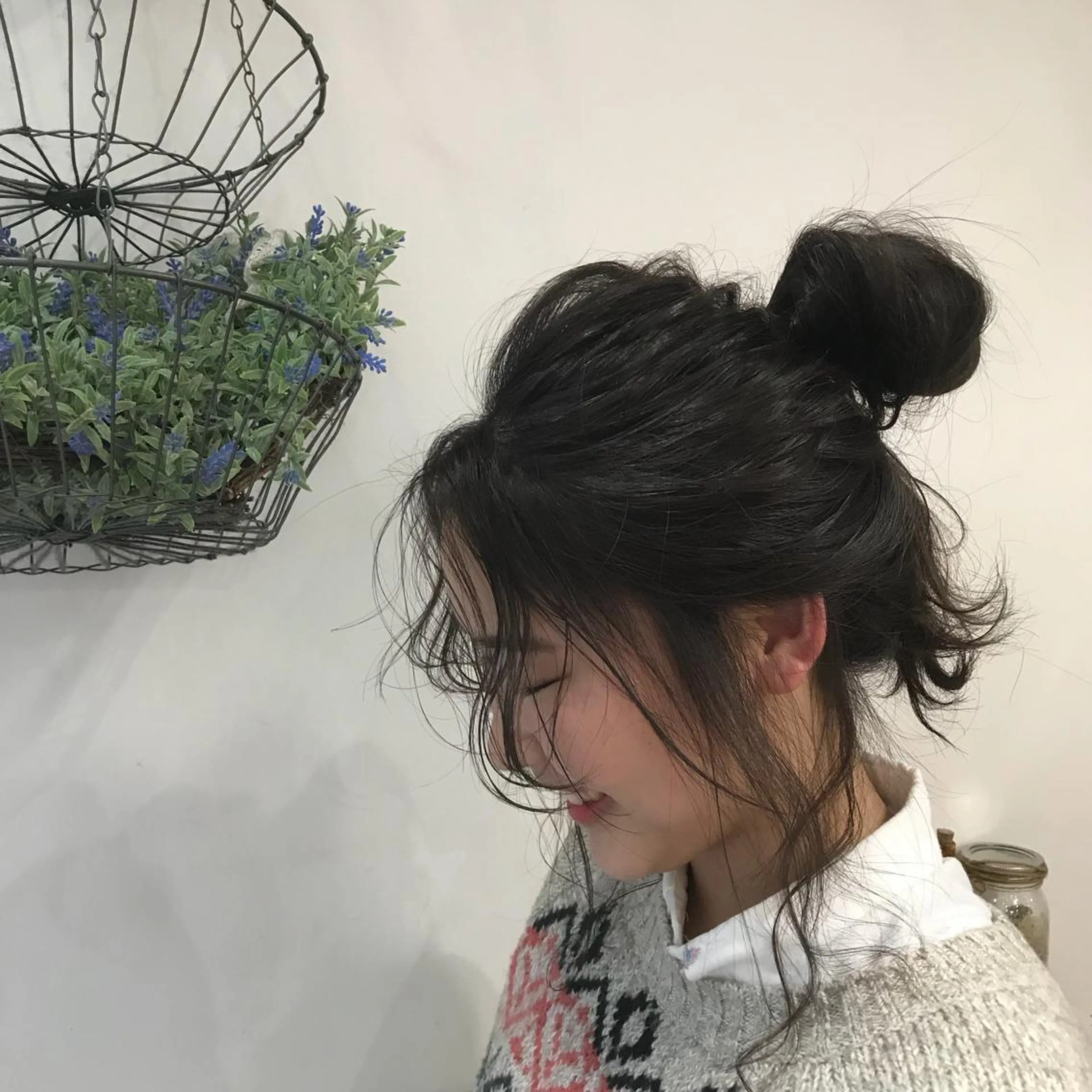 ロング カラー 透明感カラー イルミナカラー ヘアカラー トリートメント レイヤー/顔周り /AKARIのヘアスタイル