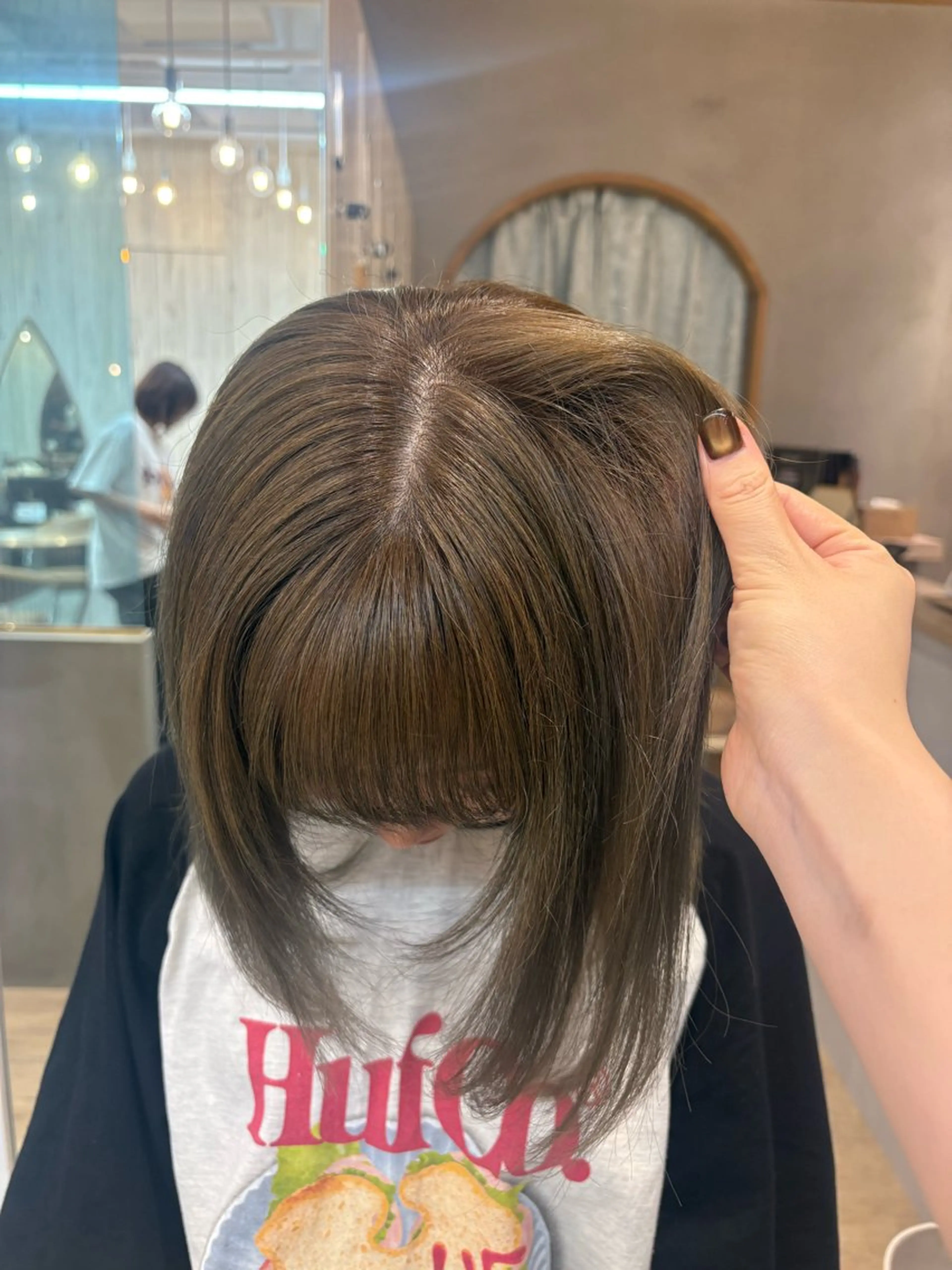 【10月限定💓ミニモのみ限定ご案内🧡韓国】お手軽プラン！カット実質無料＋艶カラー＋ウル艶トリートメントの写真