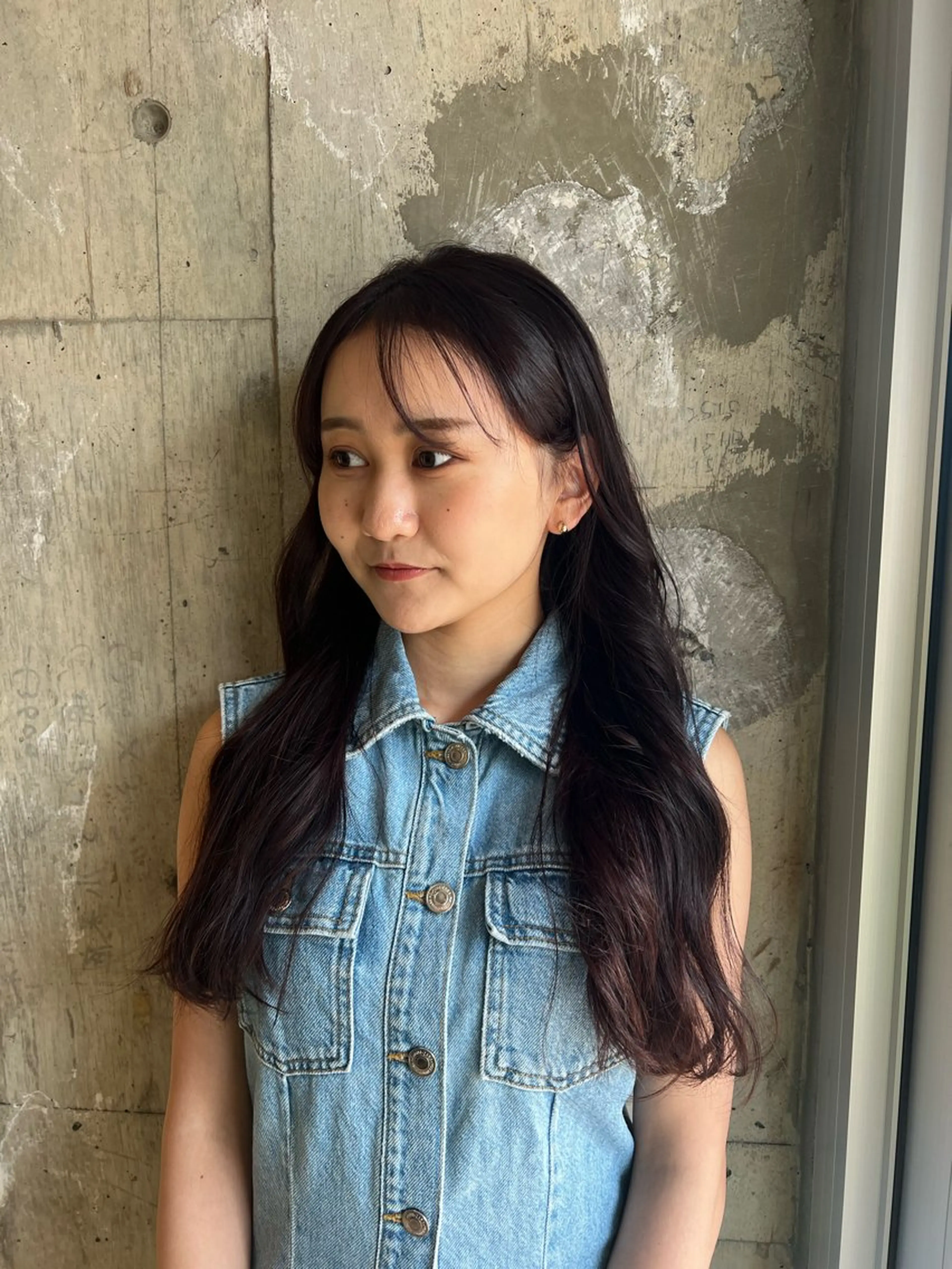 ロング カラー piilo. かわい  なつみのヘアスタイル