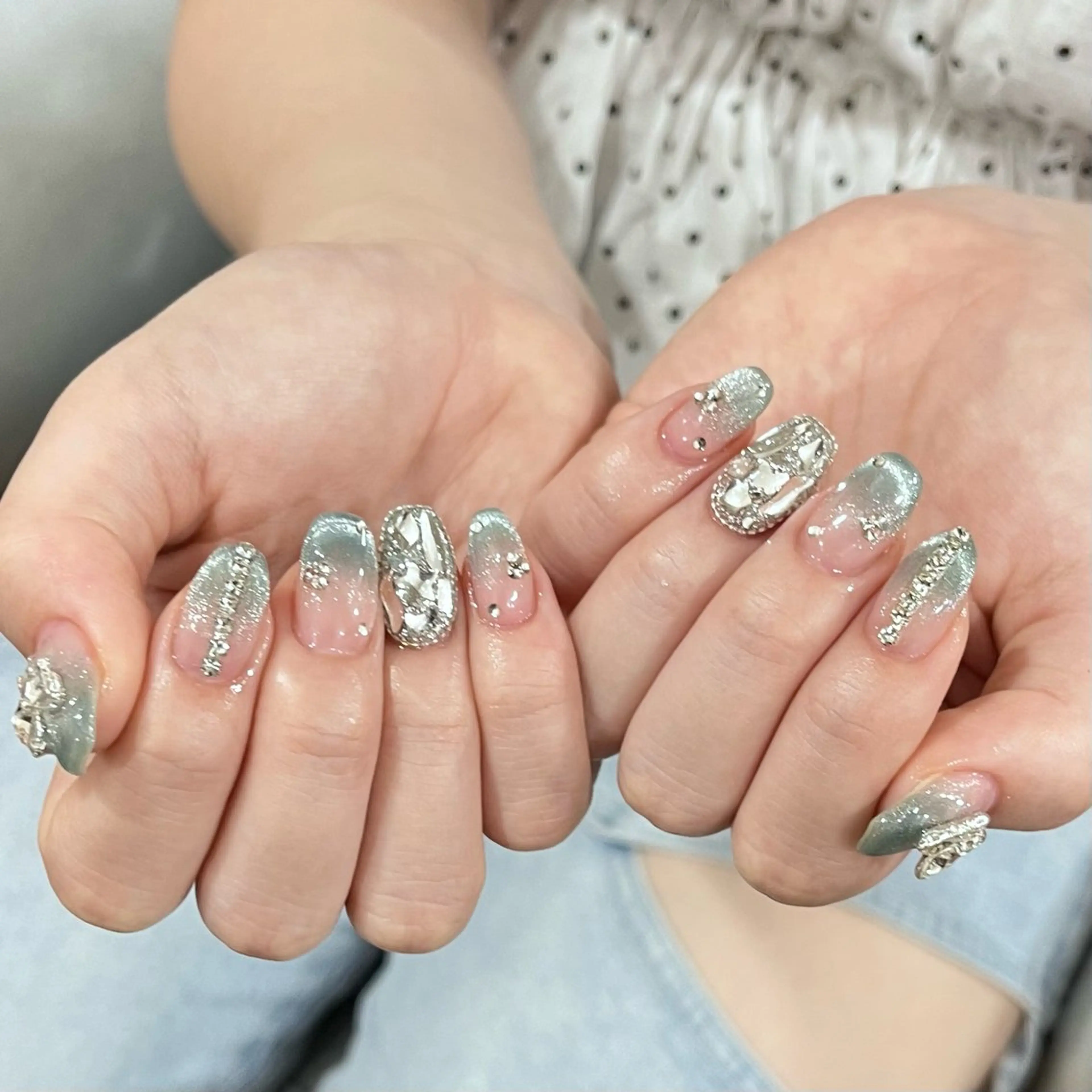 ネイル 韓国ネイル ワンホンネイル ハンドネイル ハンドケア Chang _Nailのネイルデザイン