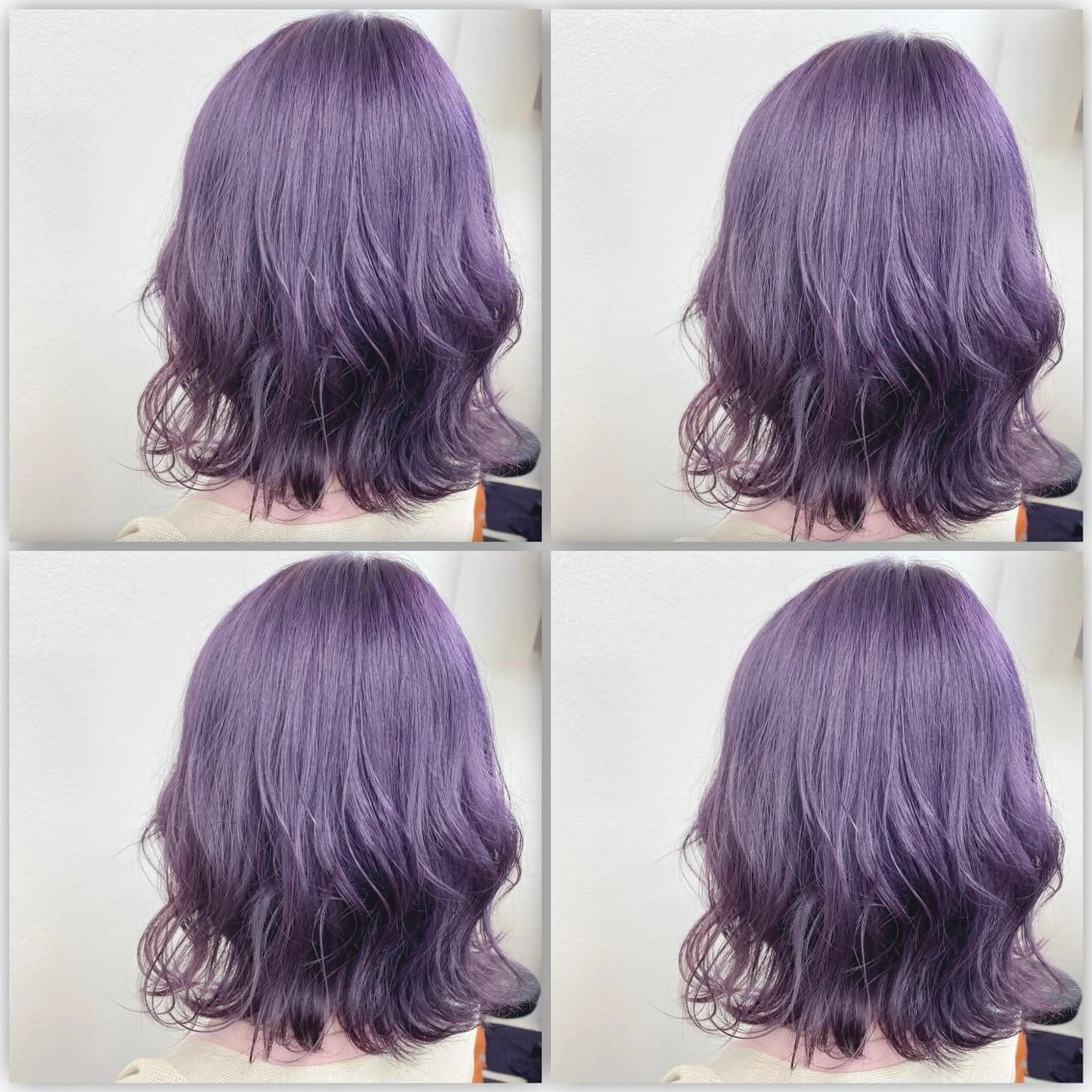 ミディアム カラー ケアブリーチ 韓国レイヤーKYONのヘアスタイル