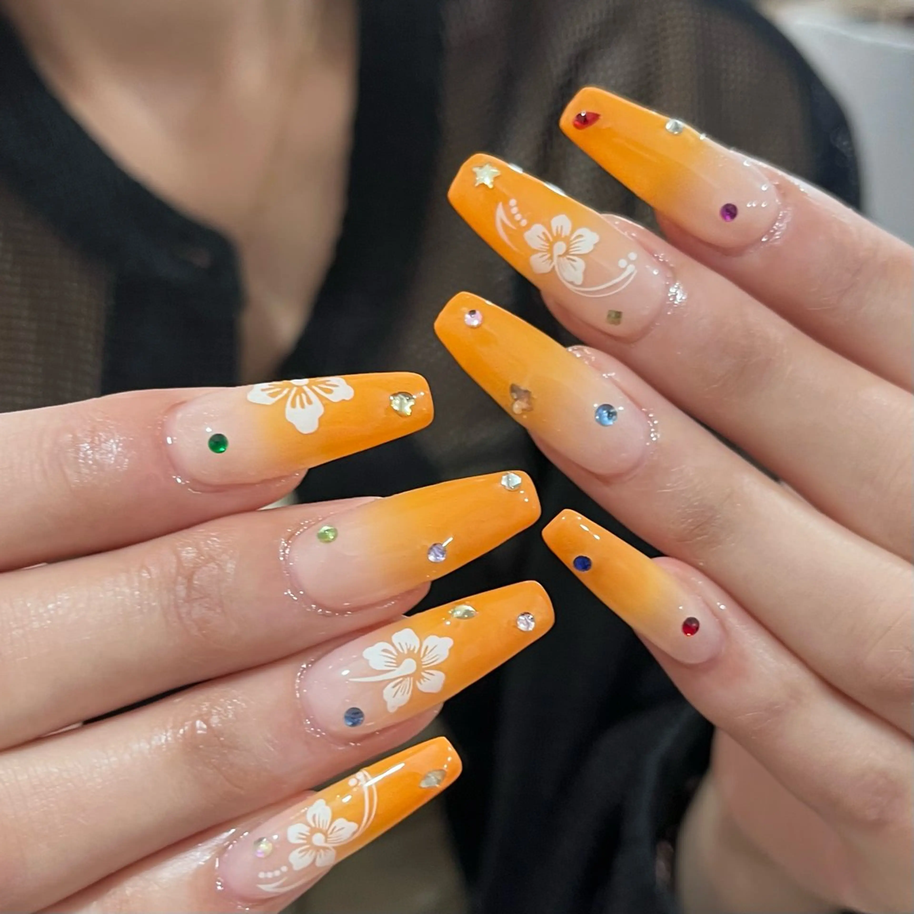 ネイル 韓国ネイル ワンホンネイル ハンドネイル ハンドケア Chang _Nailのネイルデザイン
