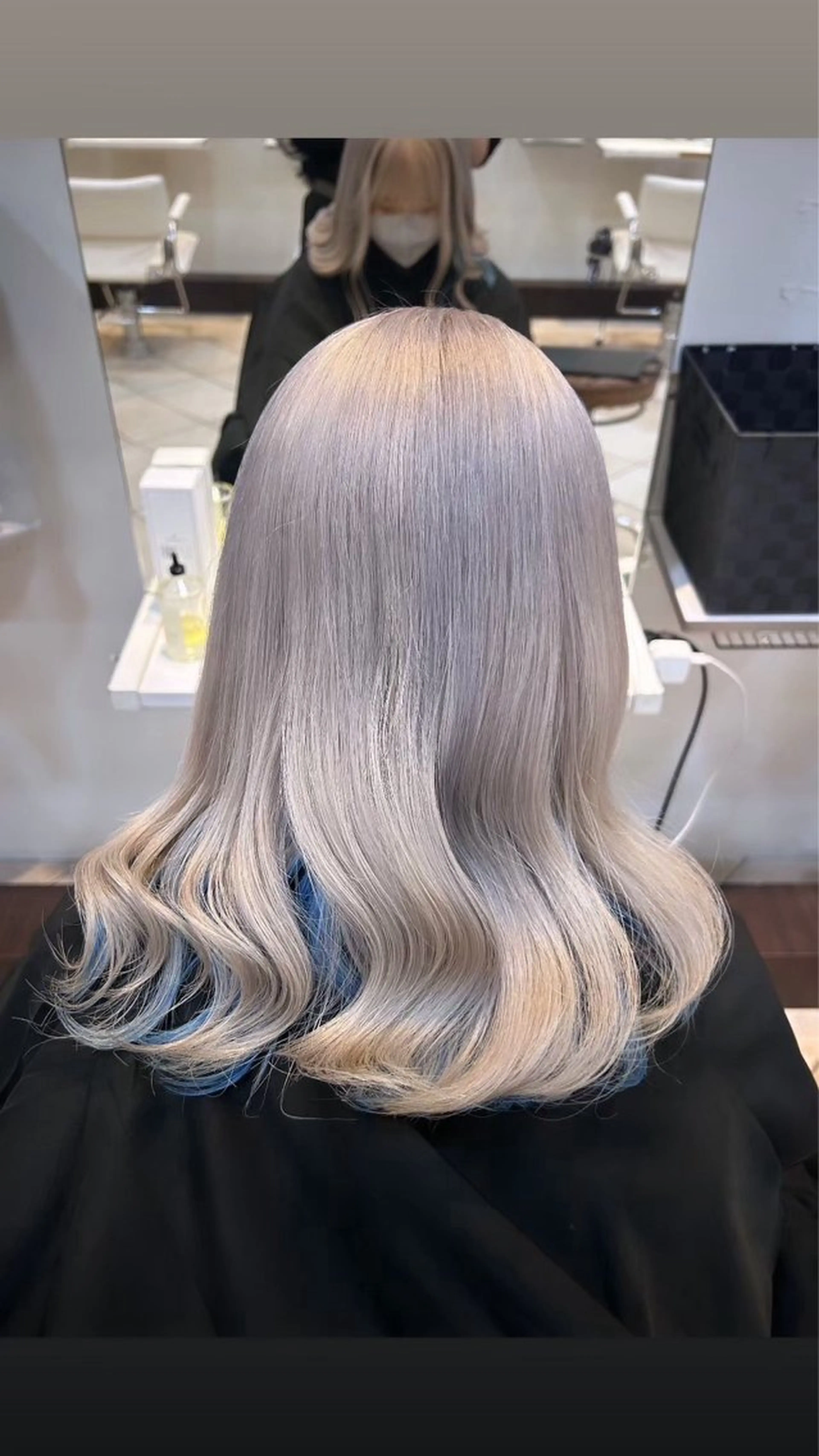 ロング カラー ダブルカラー インナーカラー ヘアカラー トリートメント 🤍店長　艶カラー 髪質改善縮毛特化🤍のヘアスタイル