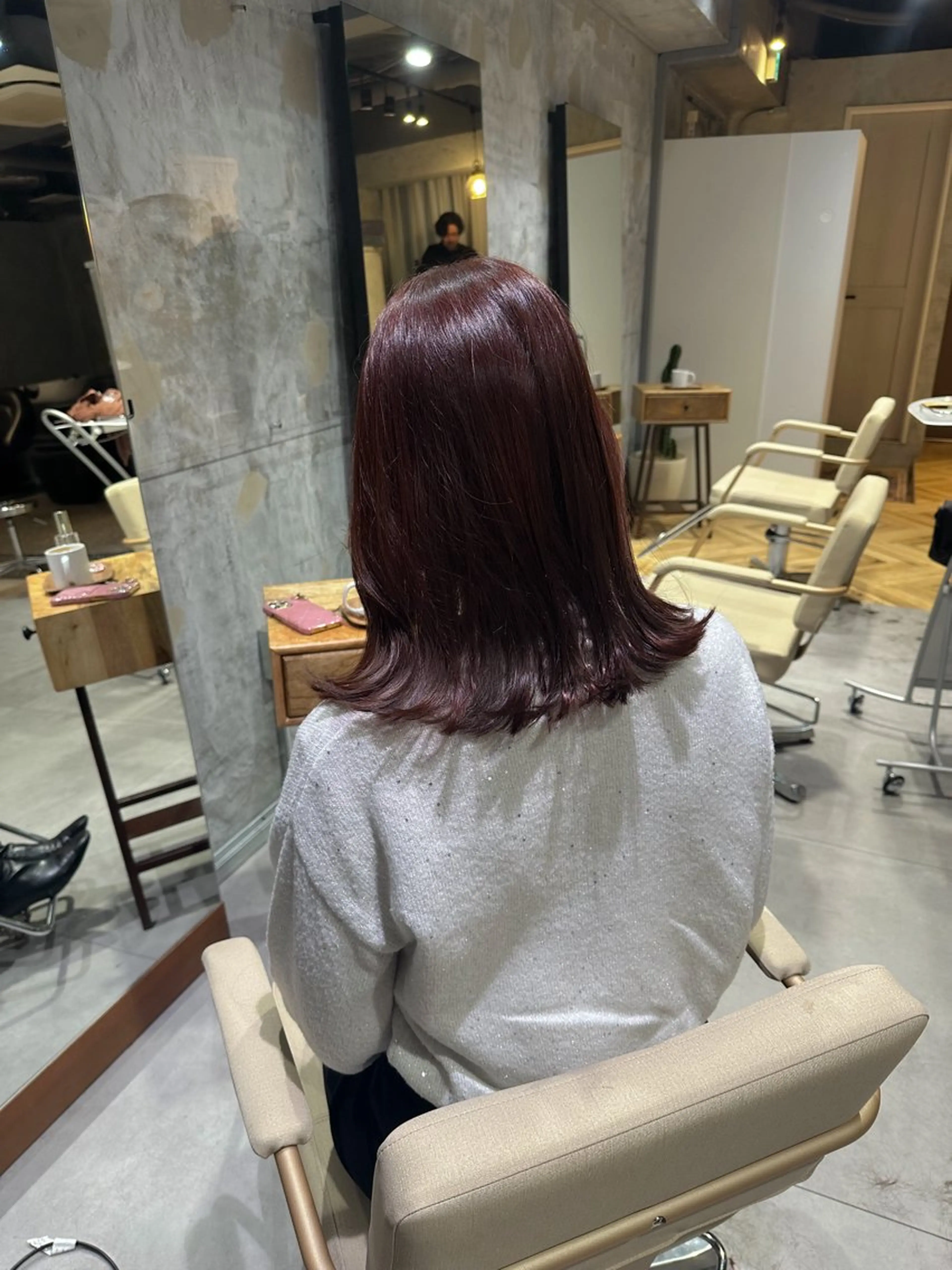 カラー 相宮 優羽のヘアスタイル