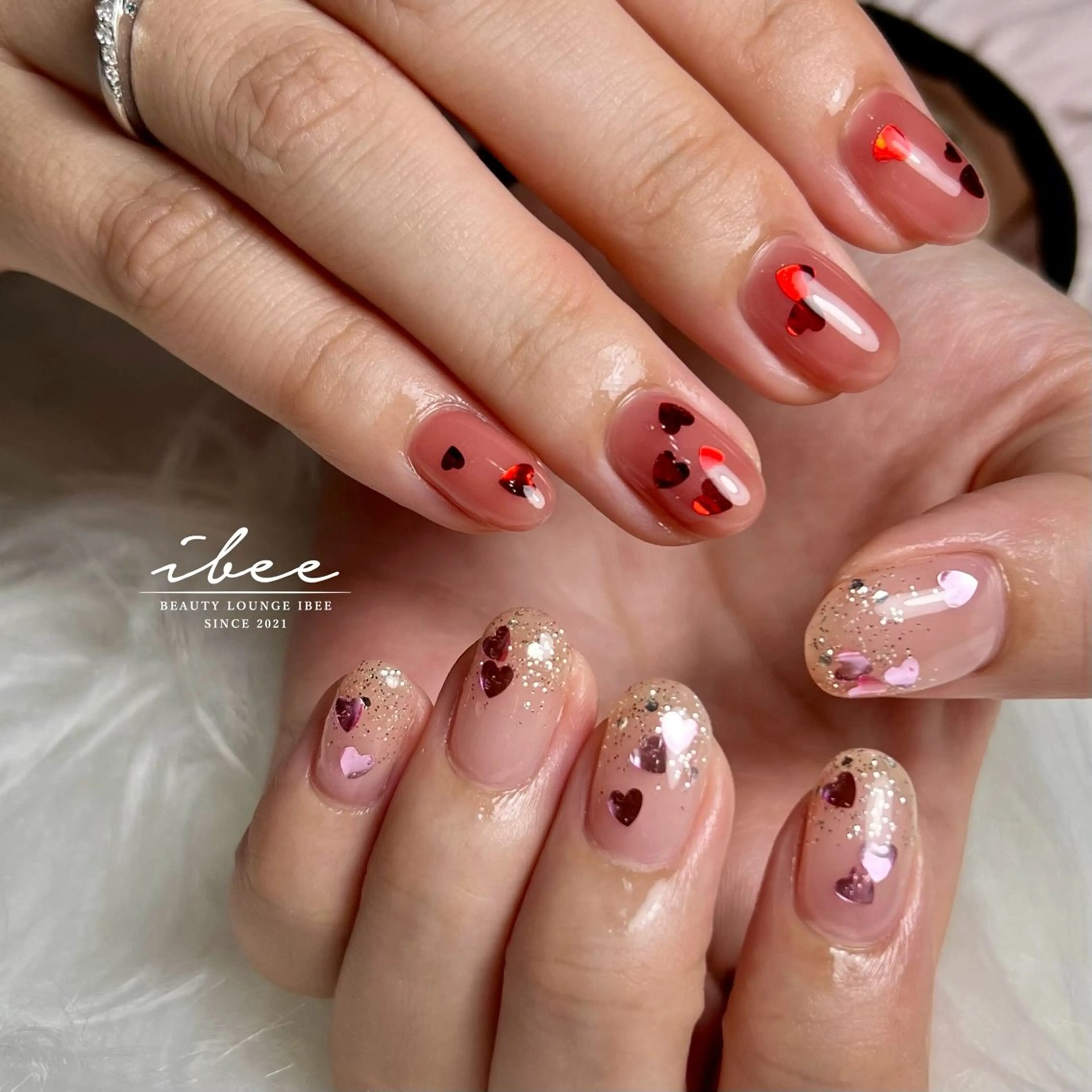 ネイル ハンドネイル ibee nail 🤍yumiのネイルデザイン