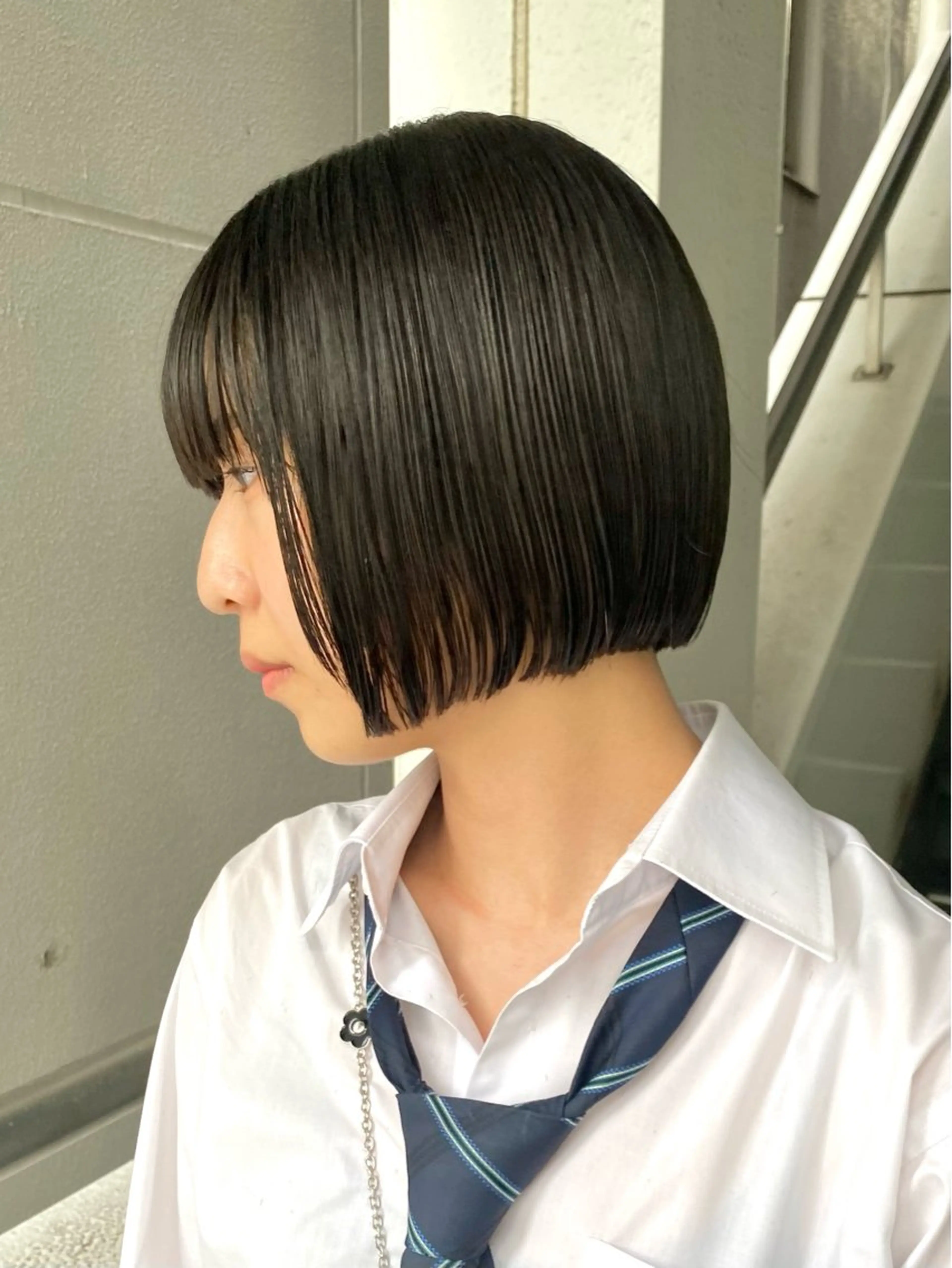 ショート カラー yiye 青山所属・無料カットモデル募集 🌱ひょうがのヘアスタイル